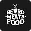beard-meets-food logo