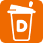 dunkin logo