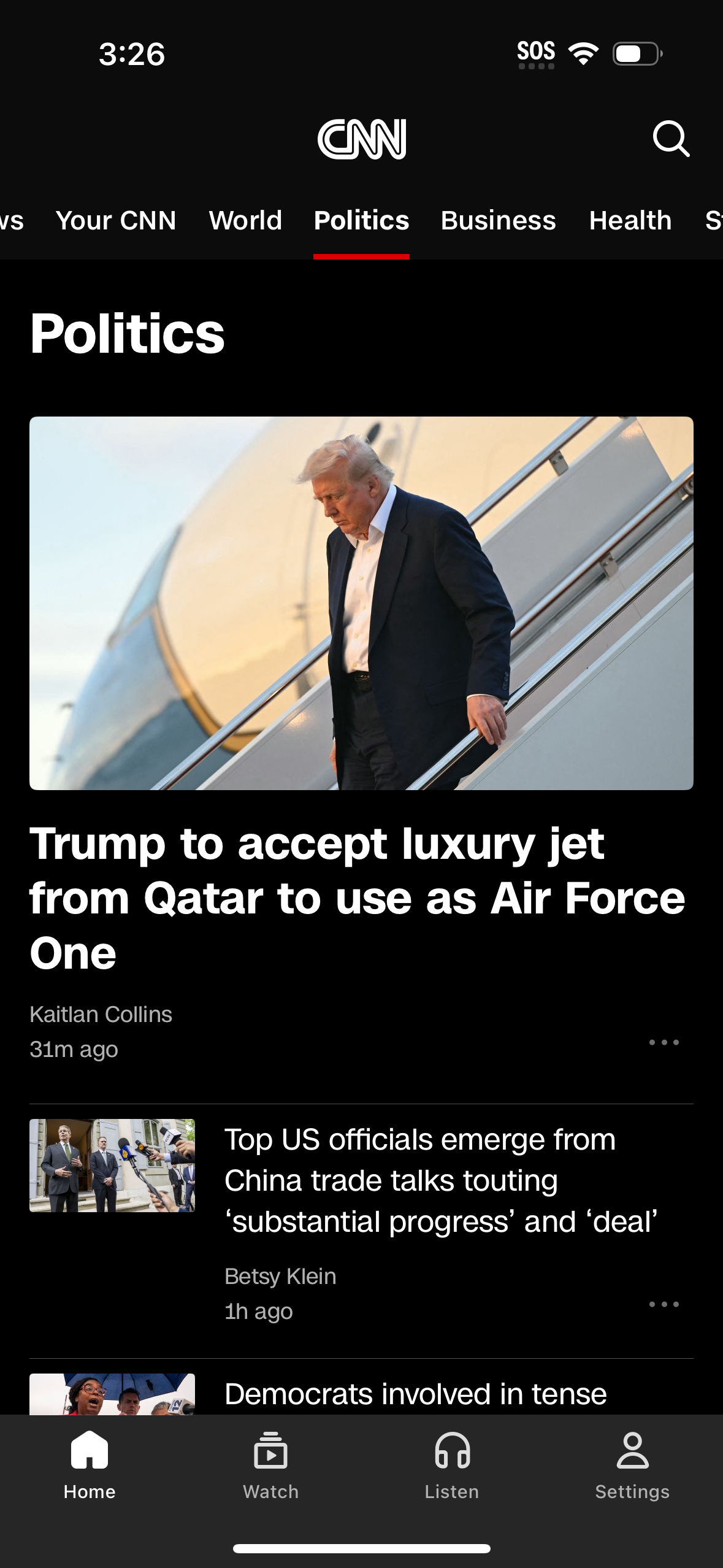 cnn app screenshot 26