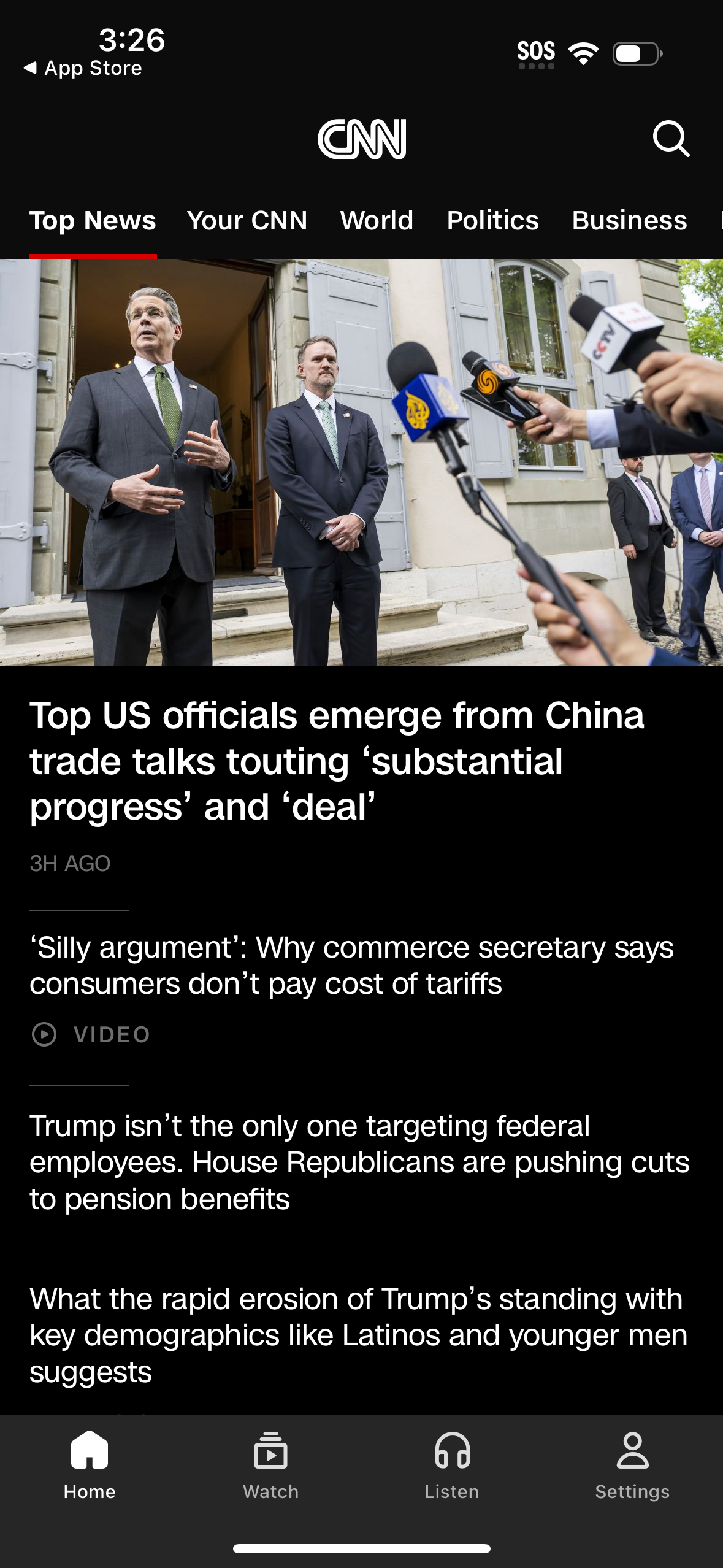 cnn app screenshot 31