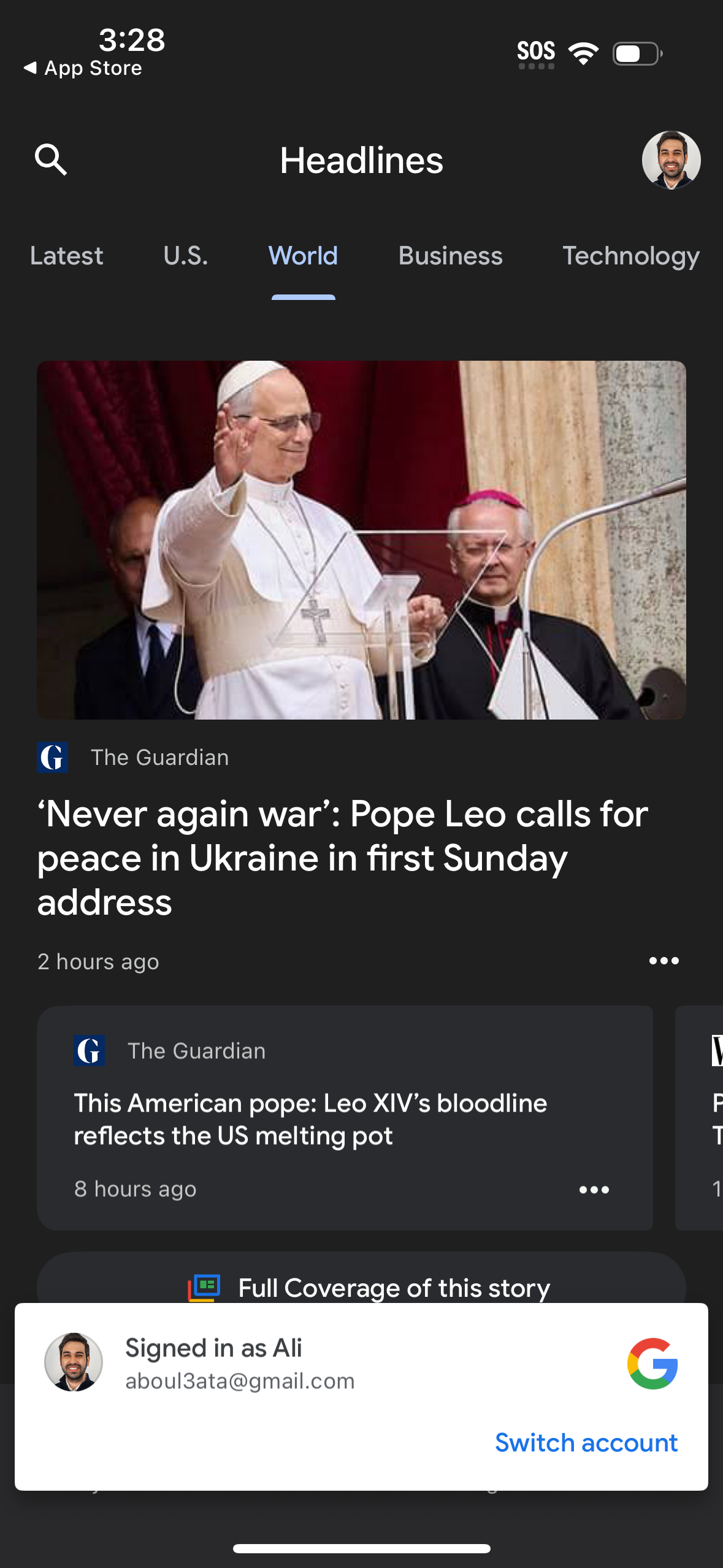 google-news app screenshot 9