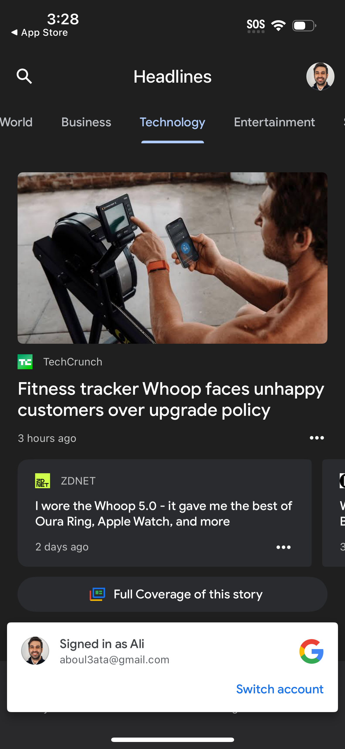 google-news app screenshot 7