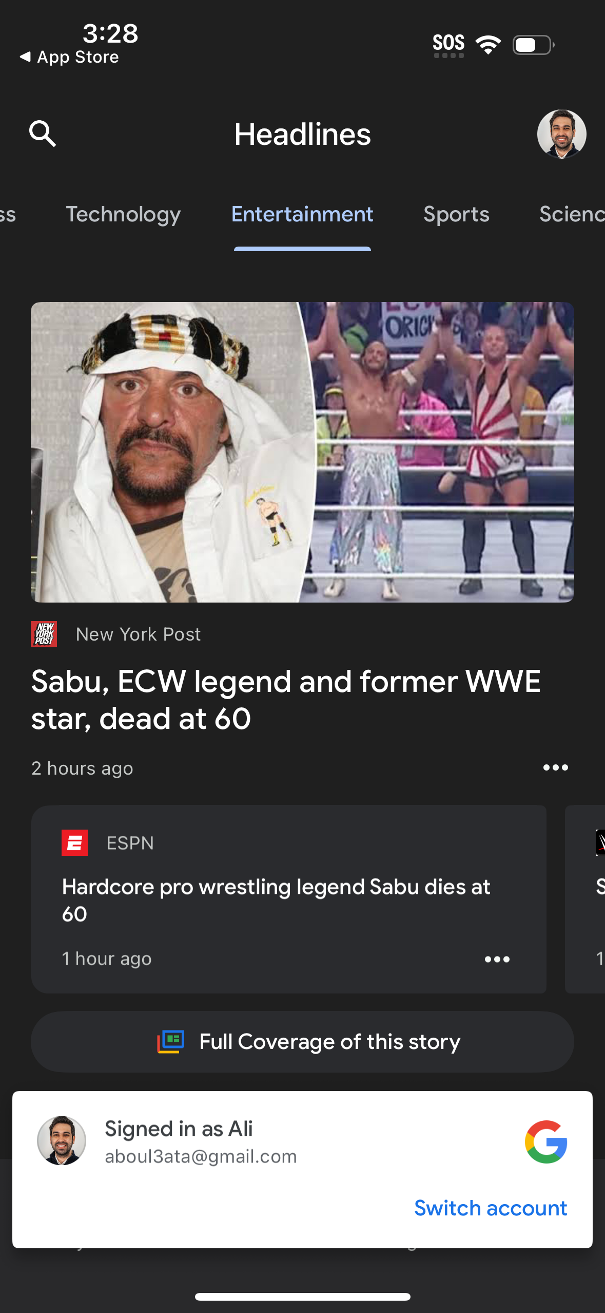 google-news app screenshot 6