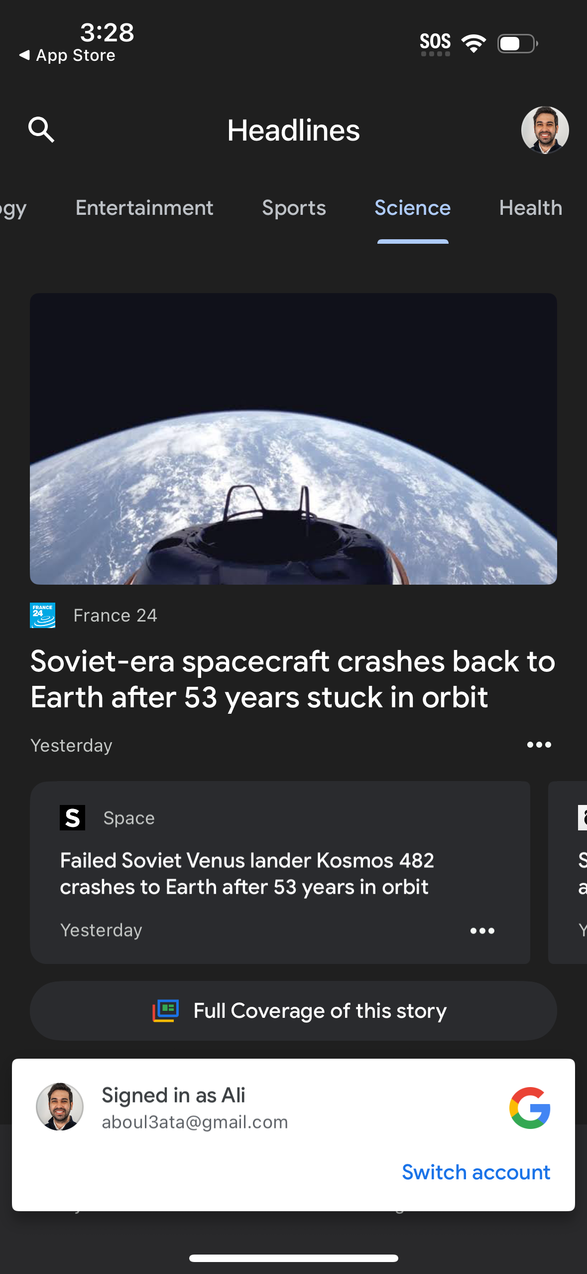 google-news app screenshot 5