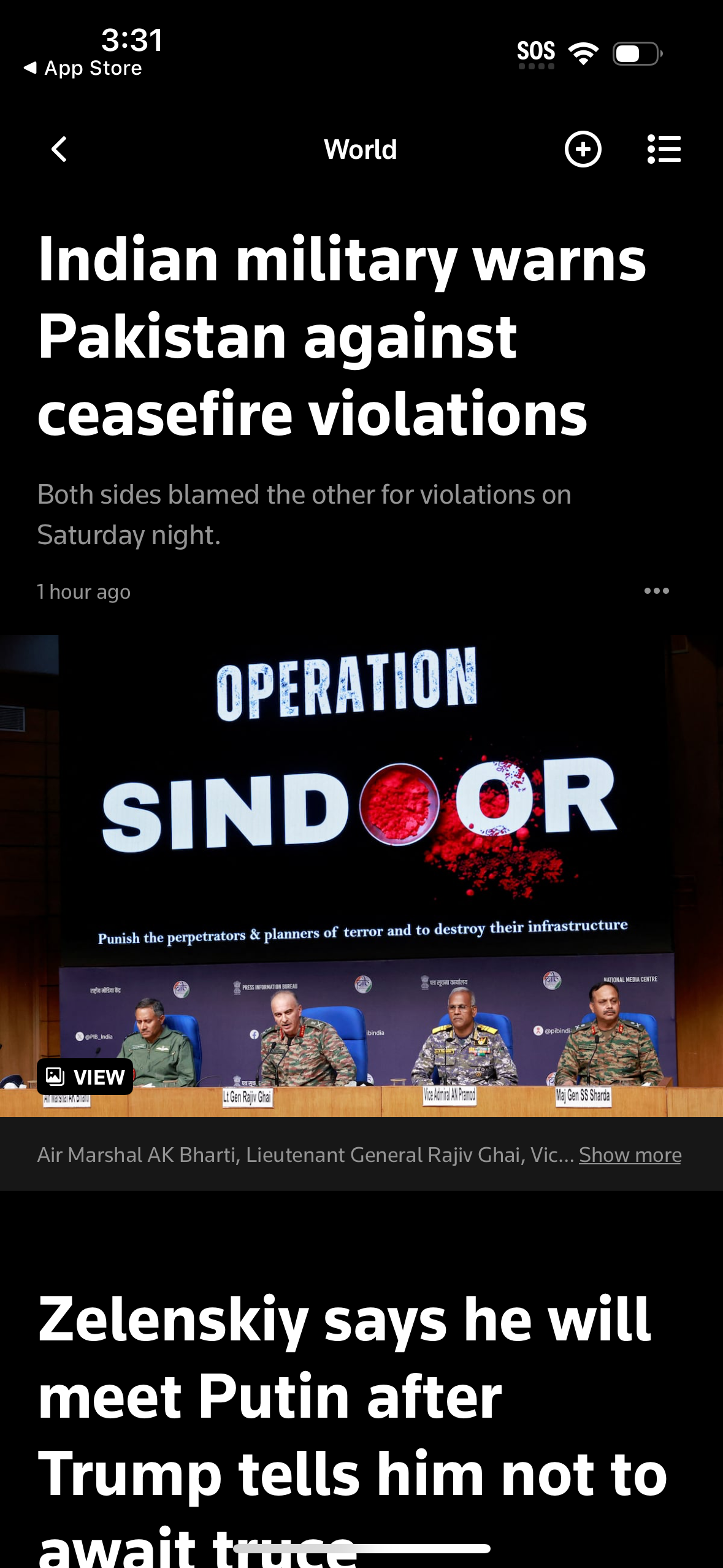 reuters app screenshot 16
