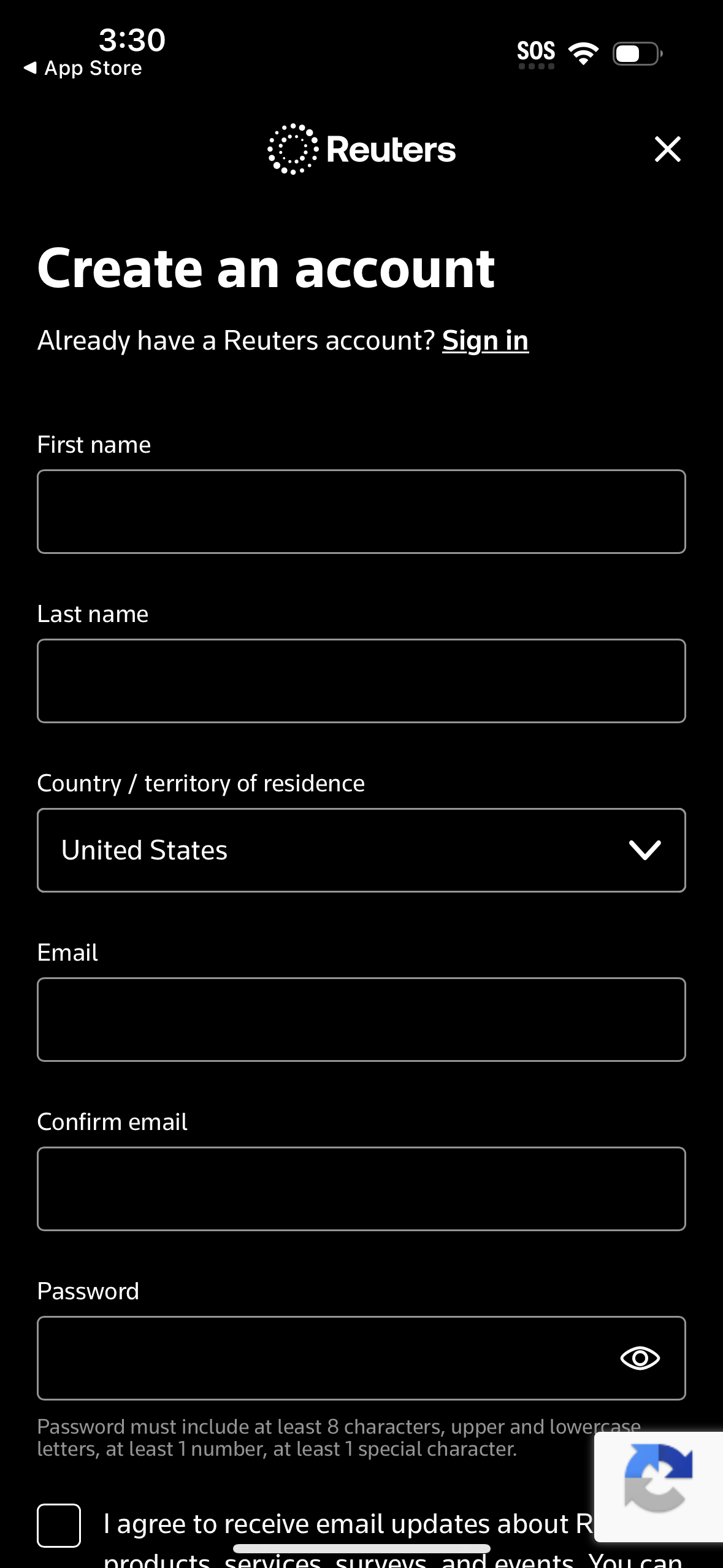 reuters app screenshot 26