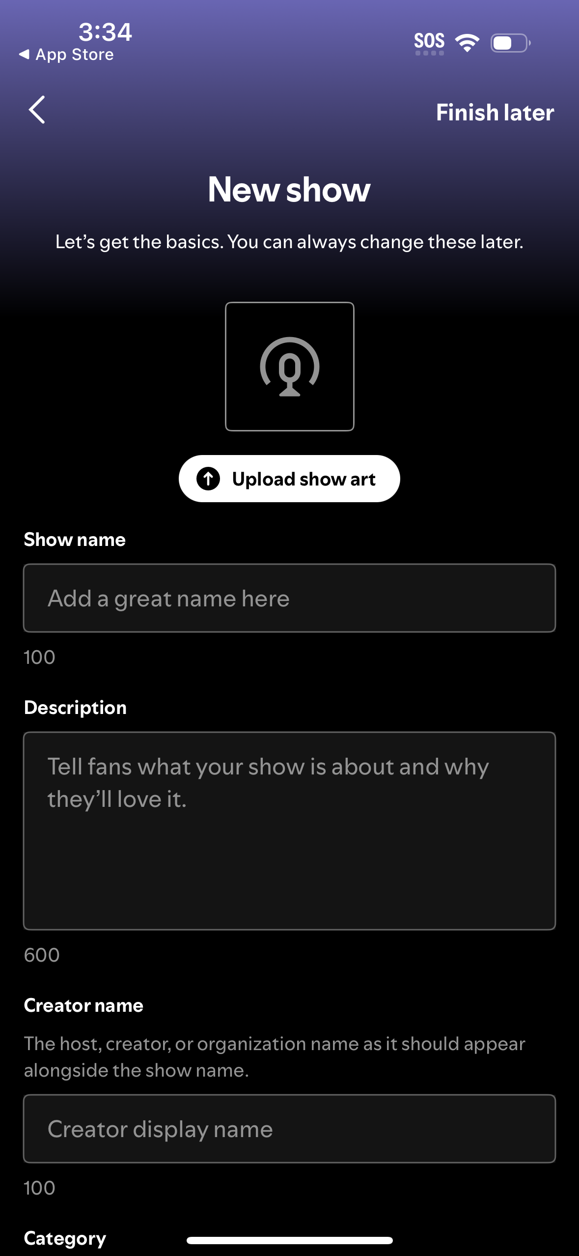spotify-creators app screenshot 8