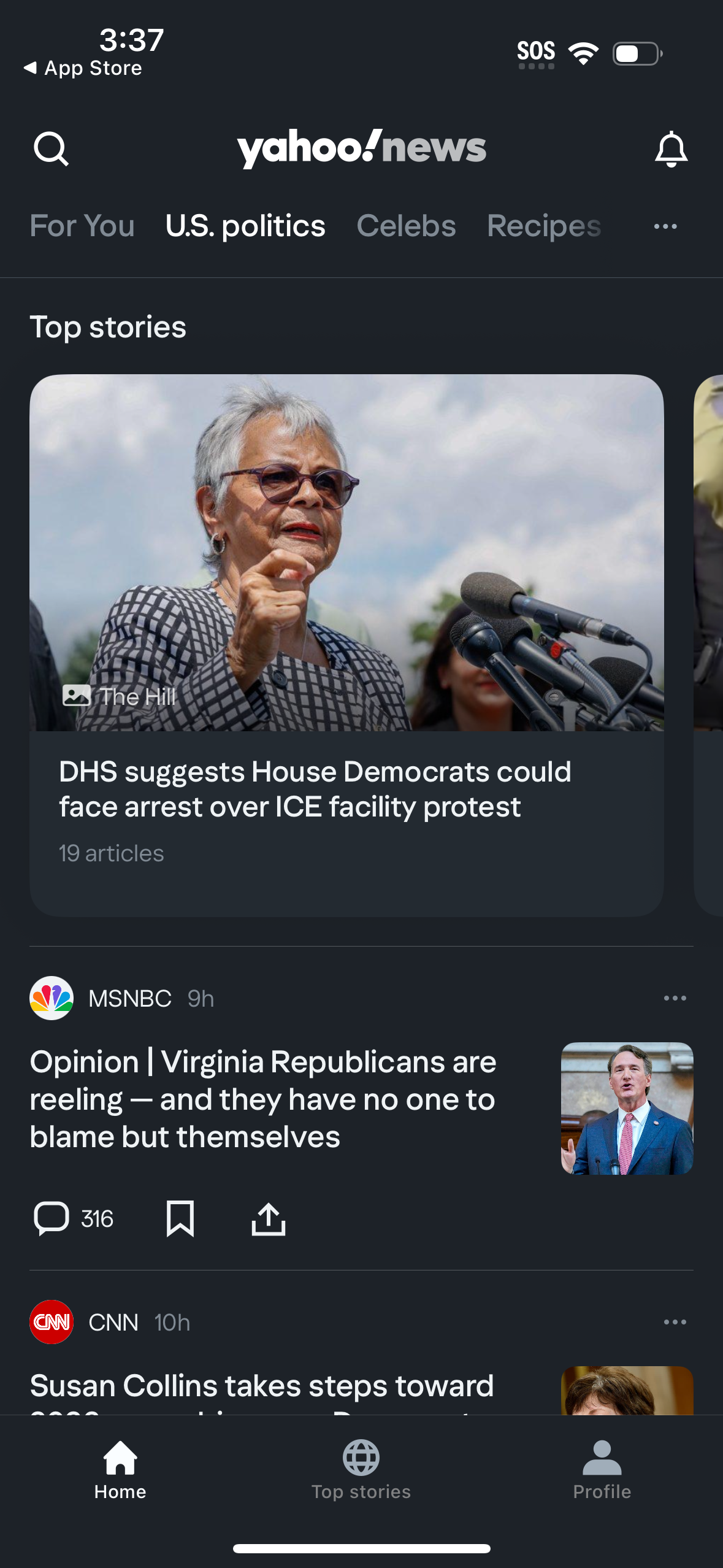 yahoo-finance app screenshot 21