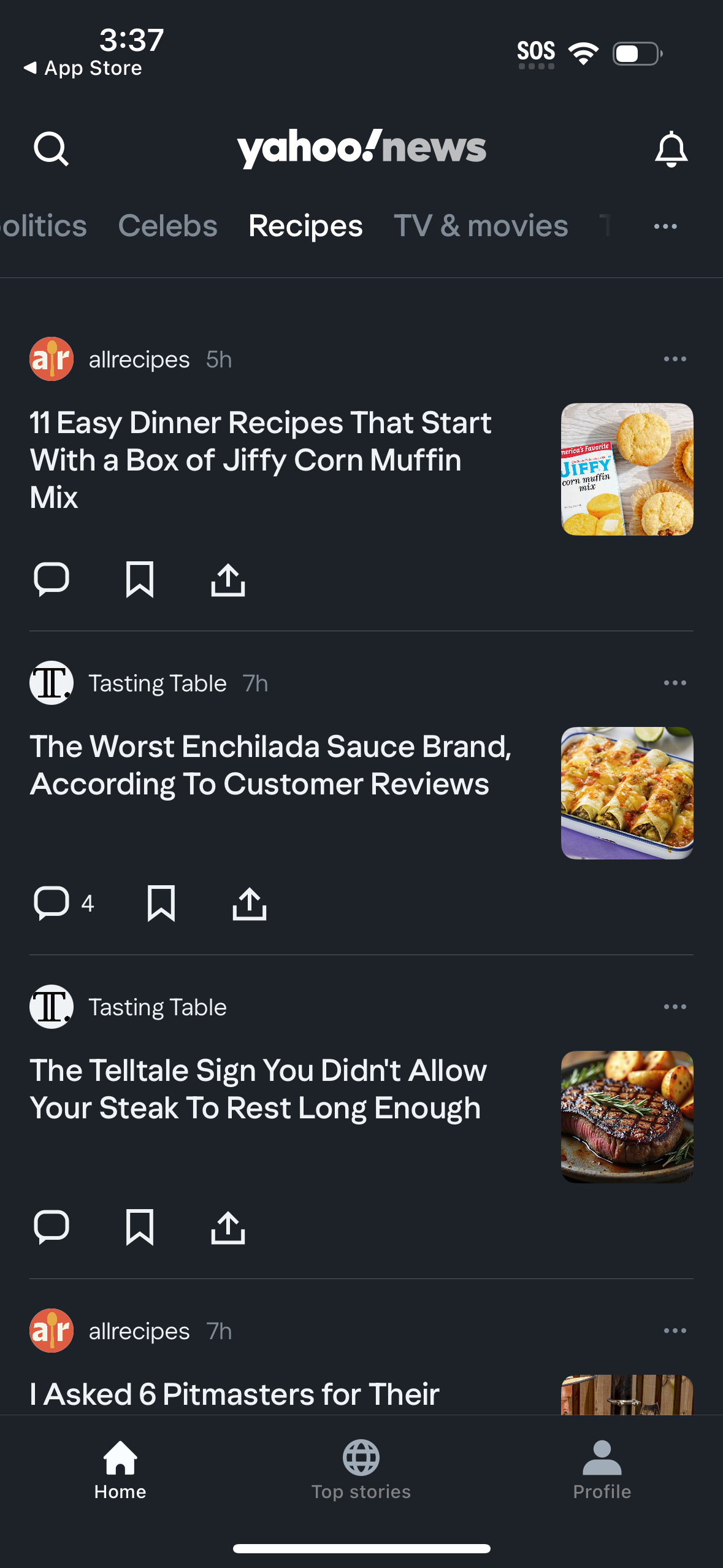 yahoo-finance app screenshot 19