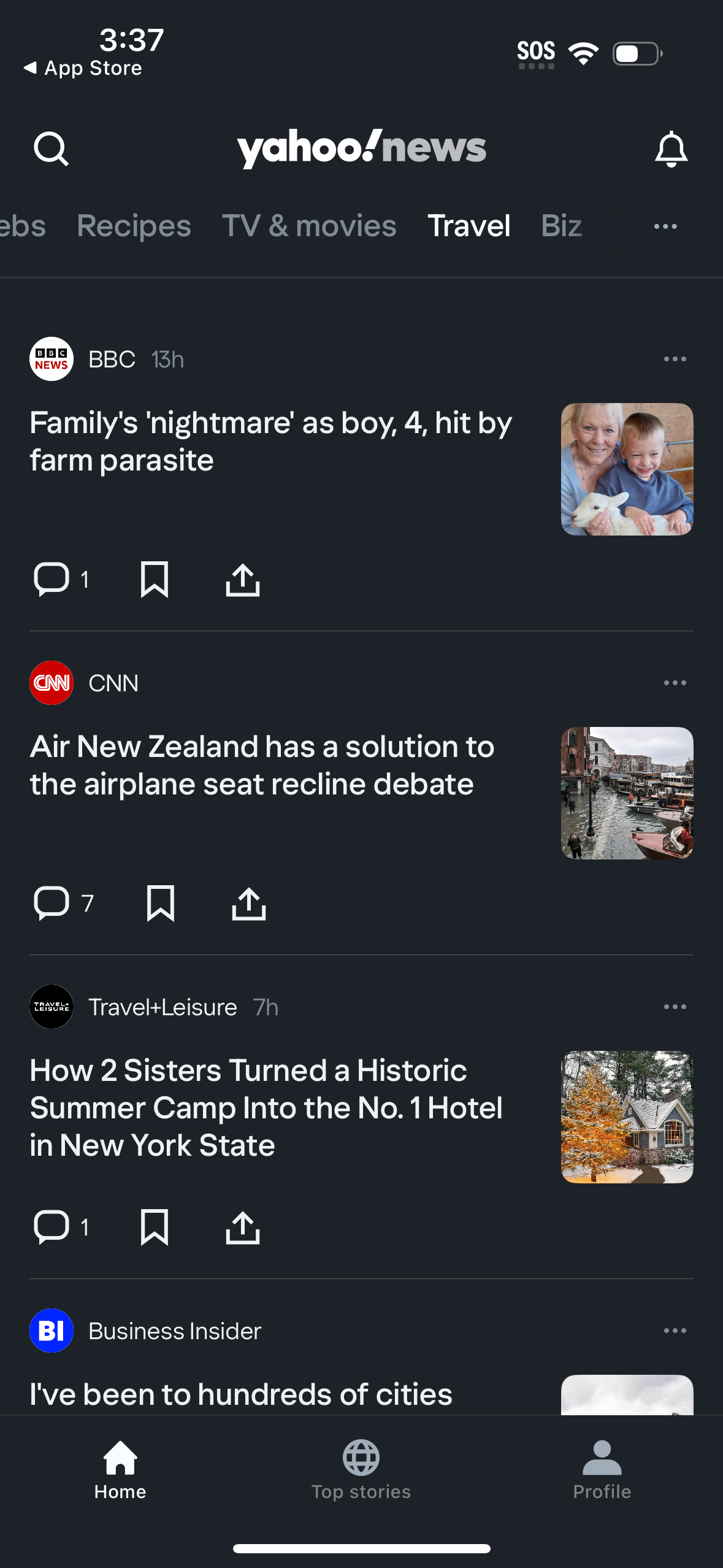 yahoo-finance app screenshot 17