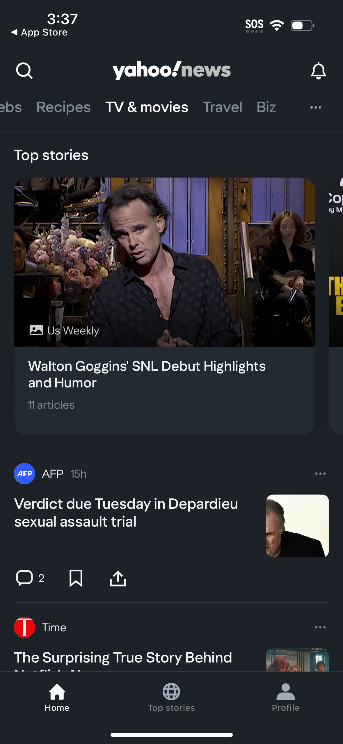 yahoo-finance app screenshot 18