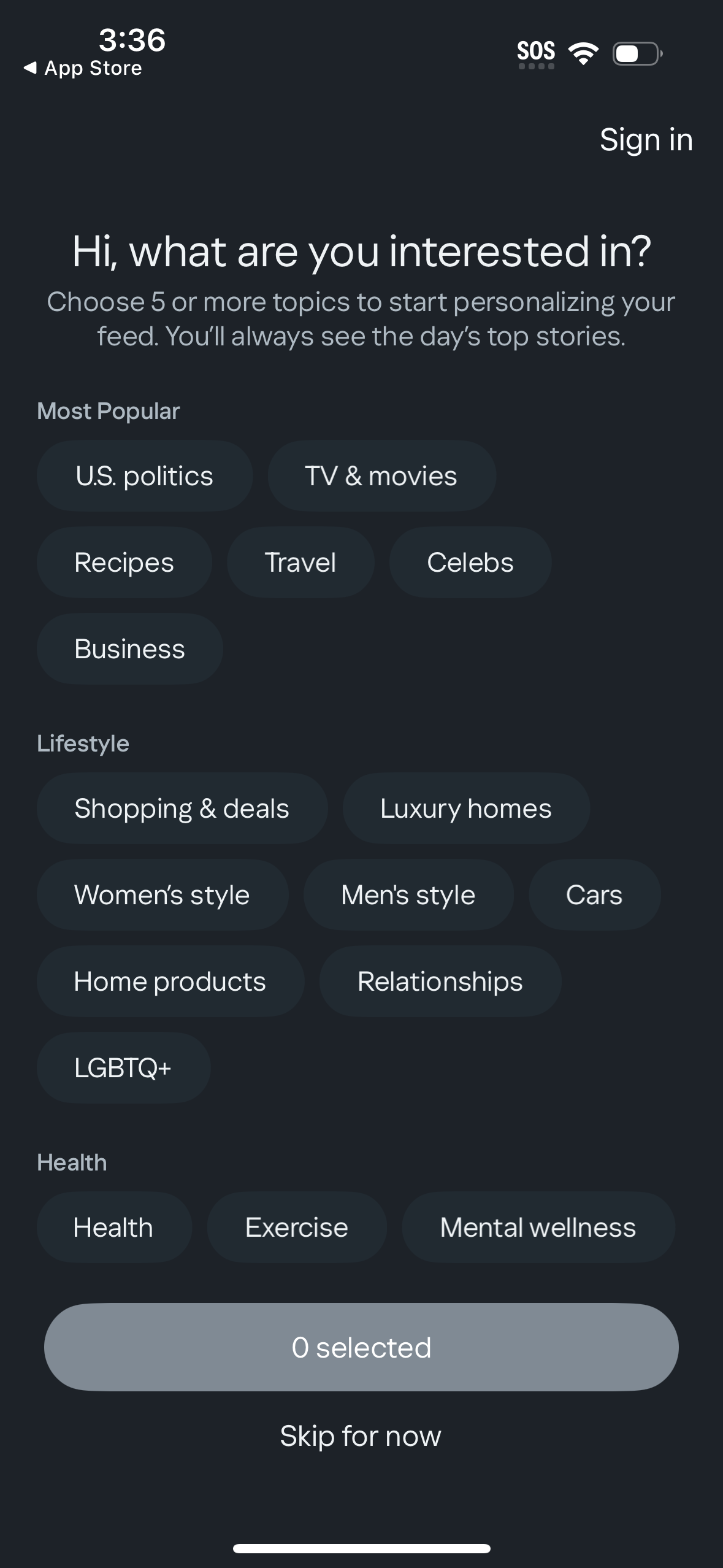 yahoo-finance app screenshot 27