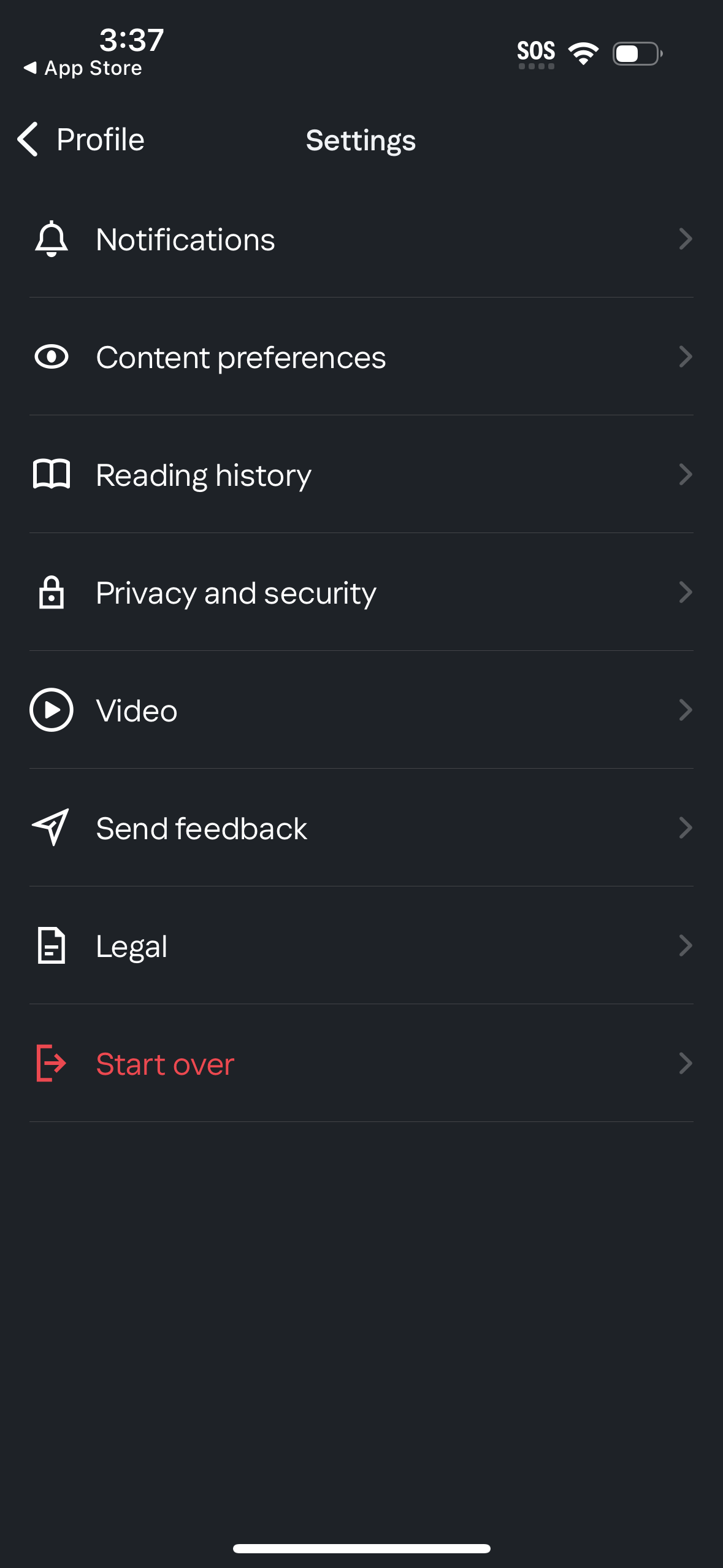 yahoo-finance app screenshot 11