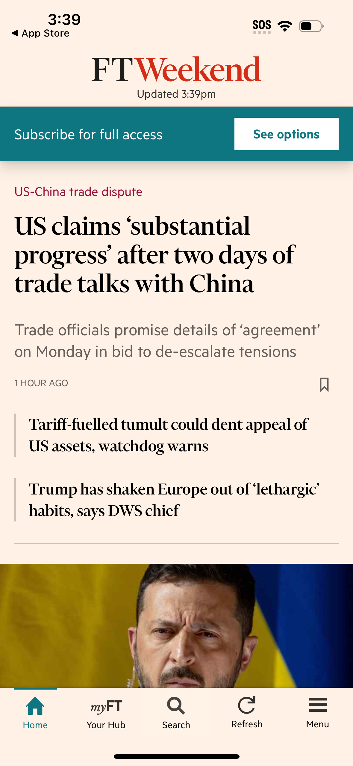 financial-times app screenshot 24