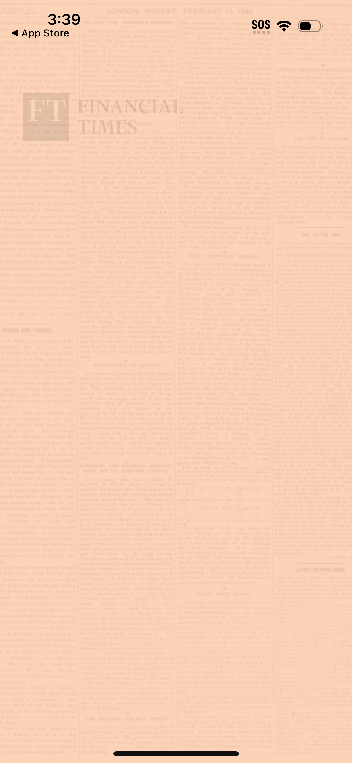 financial-times app screenshot 27