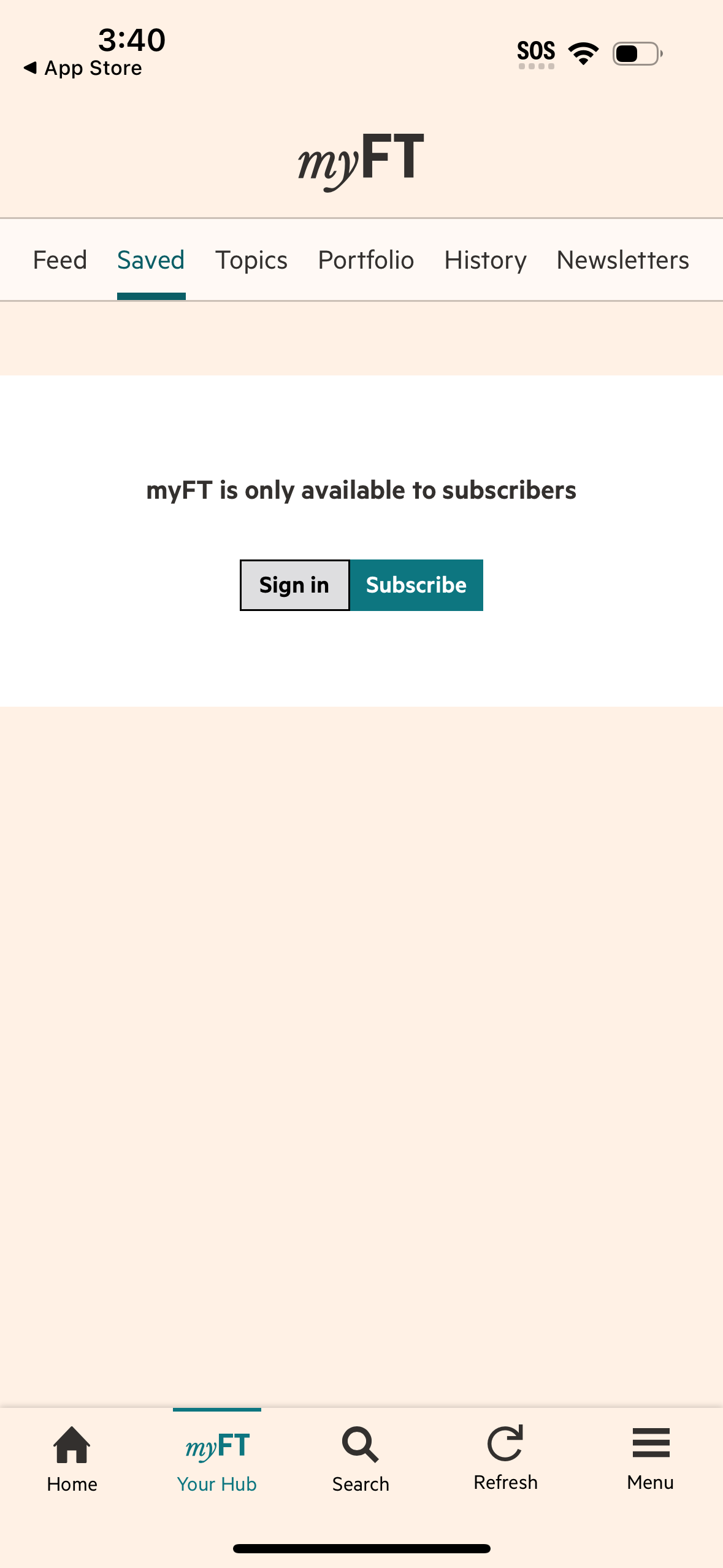 financial-times app screenshot 17