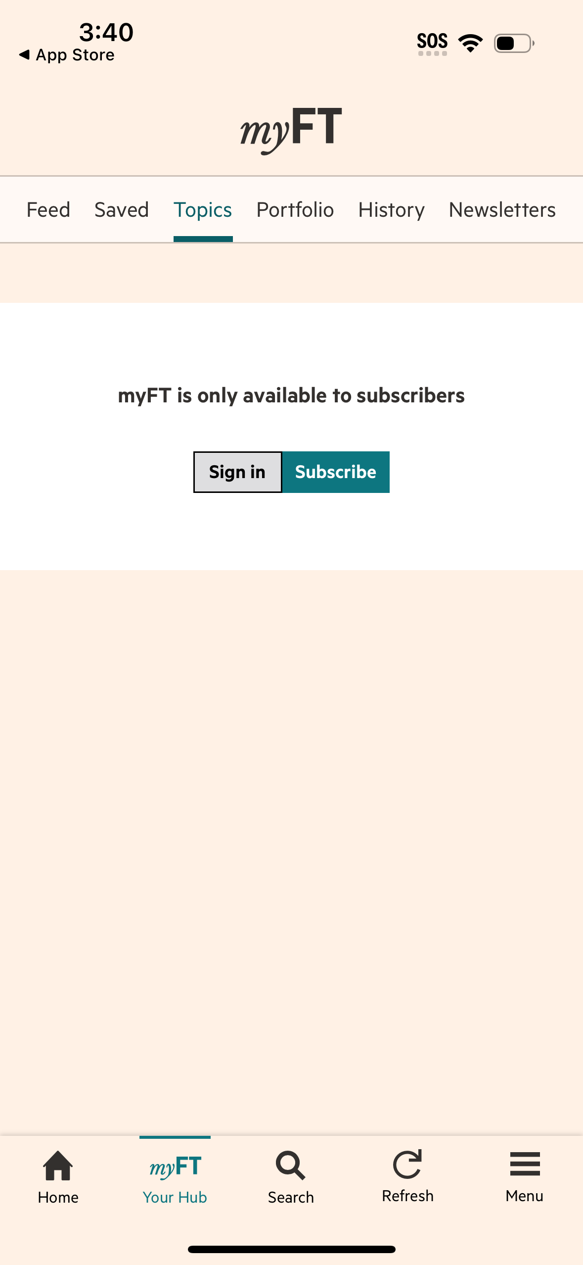 financial-times app screenshot 18