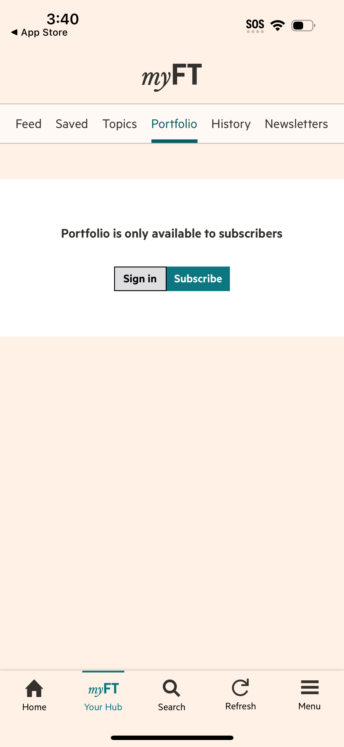 financial-times app screenshot 14