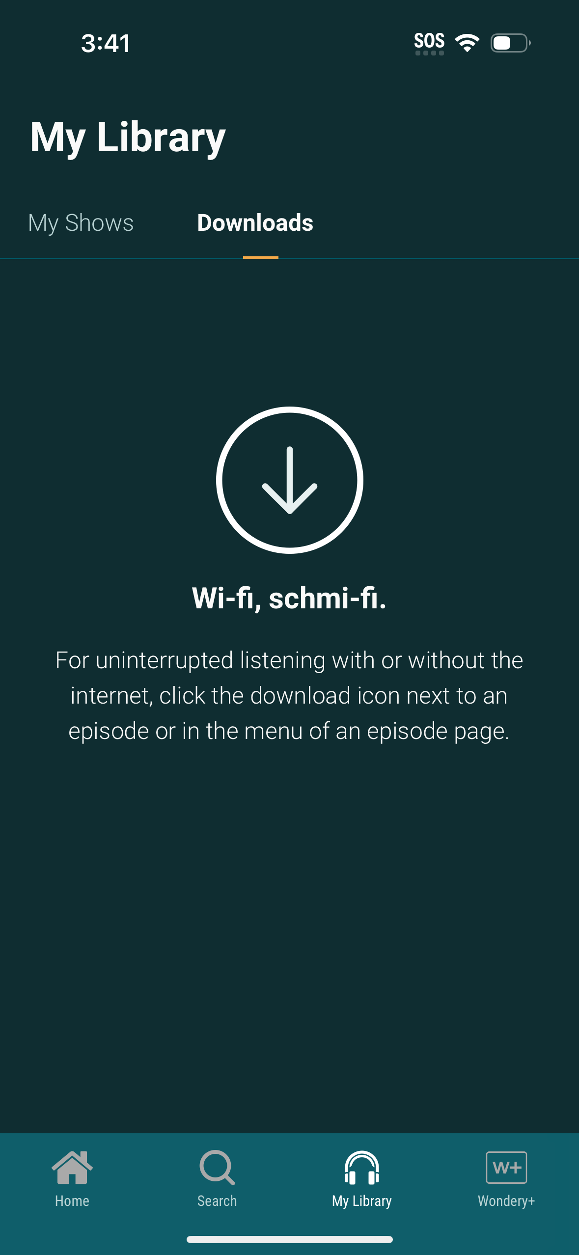 wondery app screenshot 4