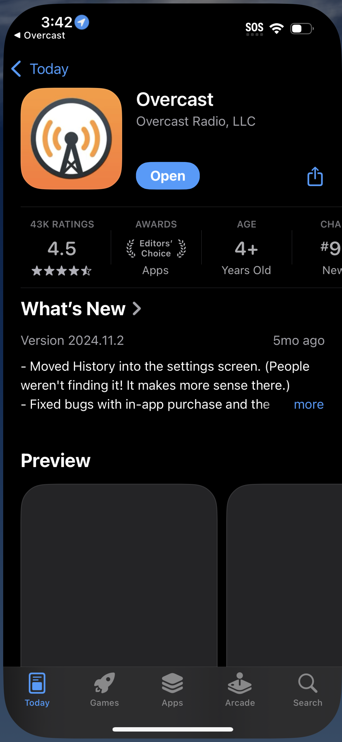 overcast app screenshot 7