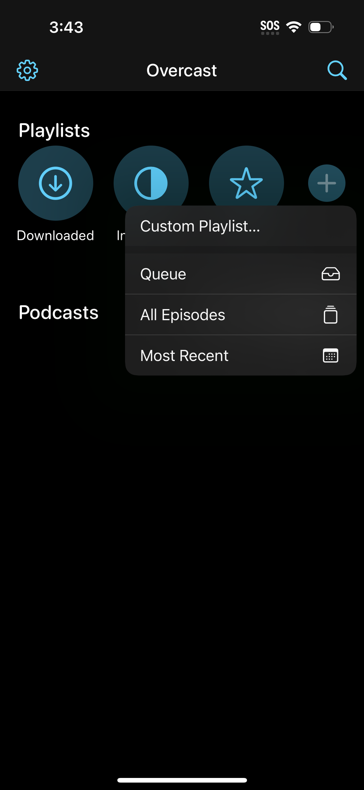 overcast app screenshot 3