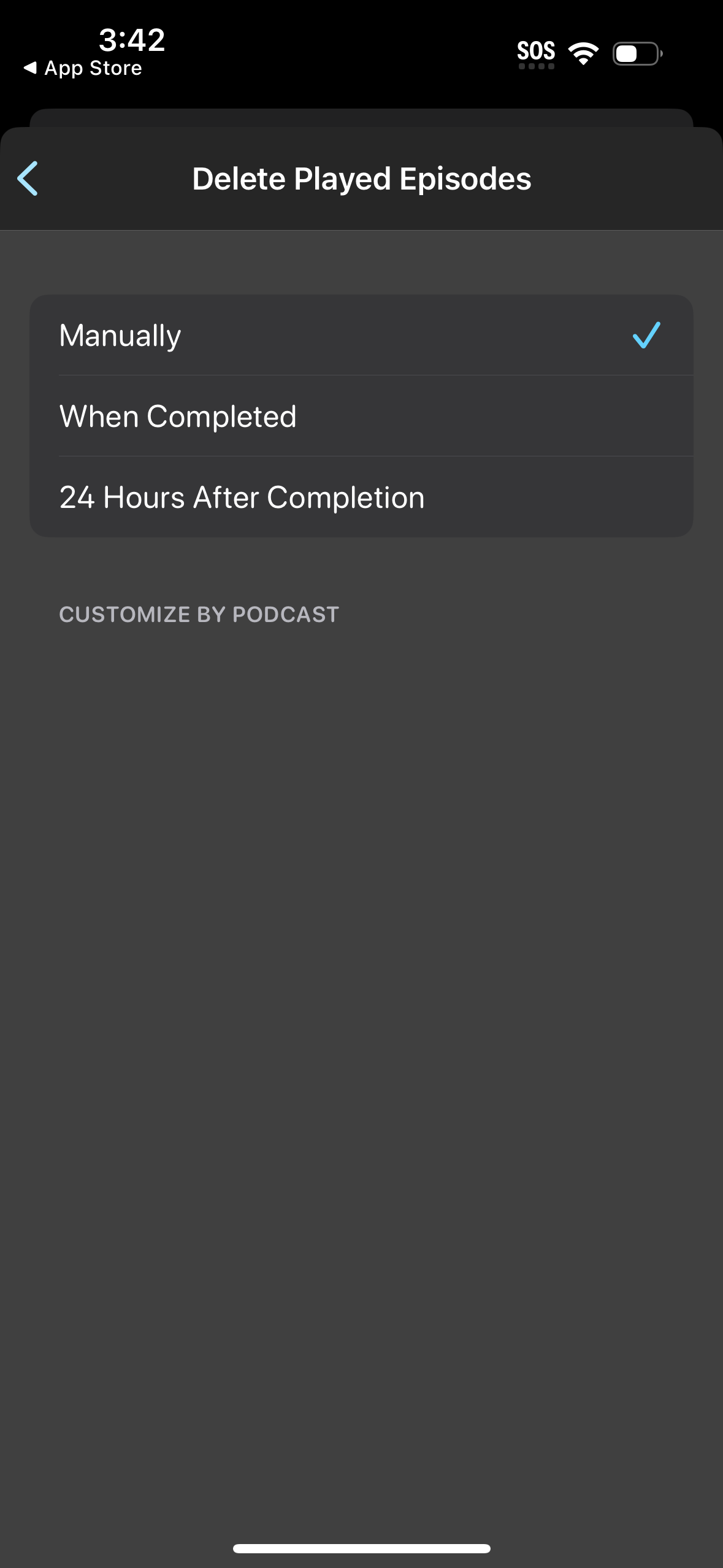 overcast app screenshot 17