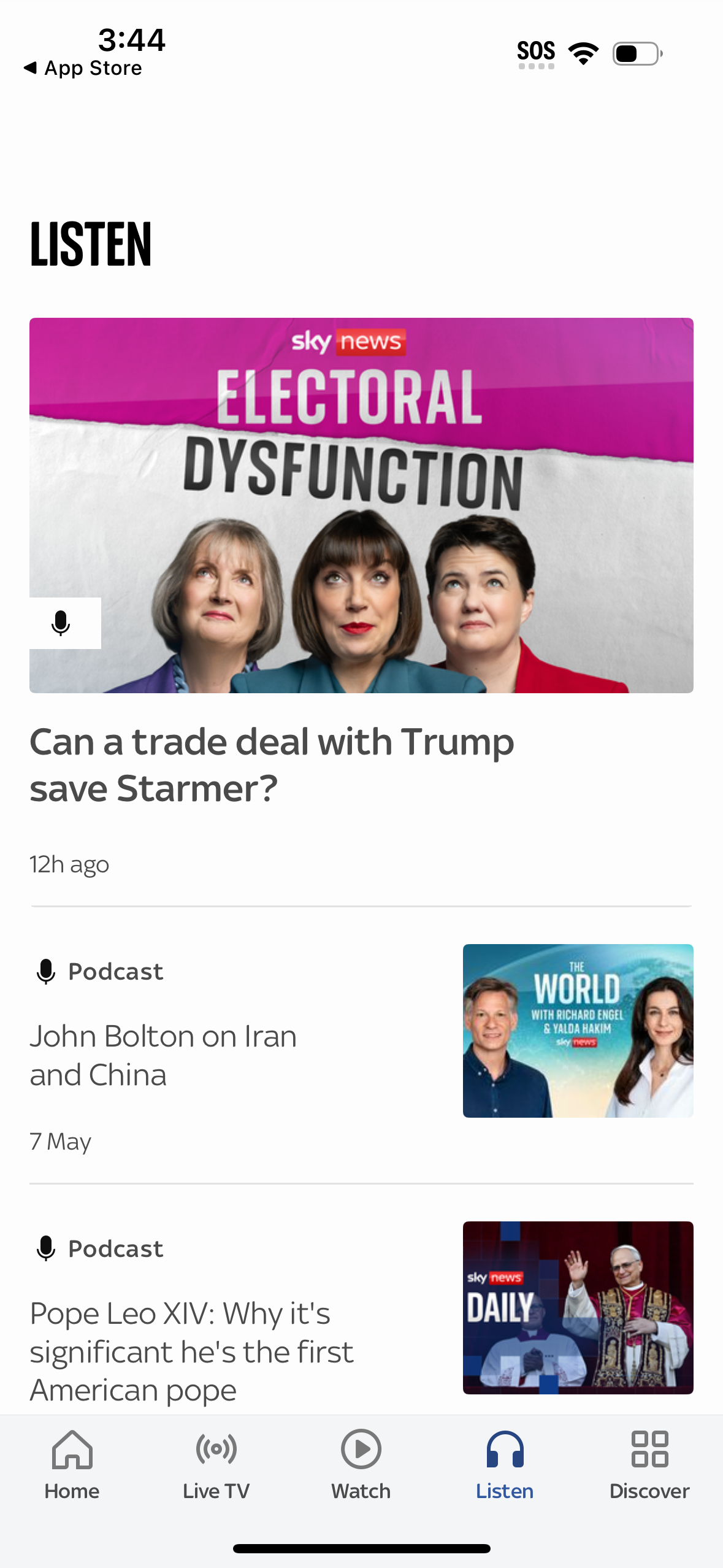 skynews app screenshot 8