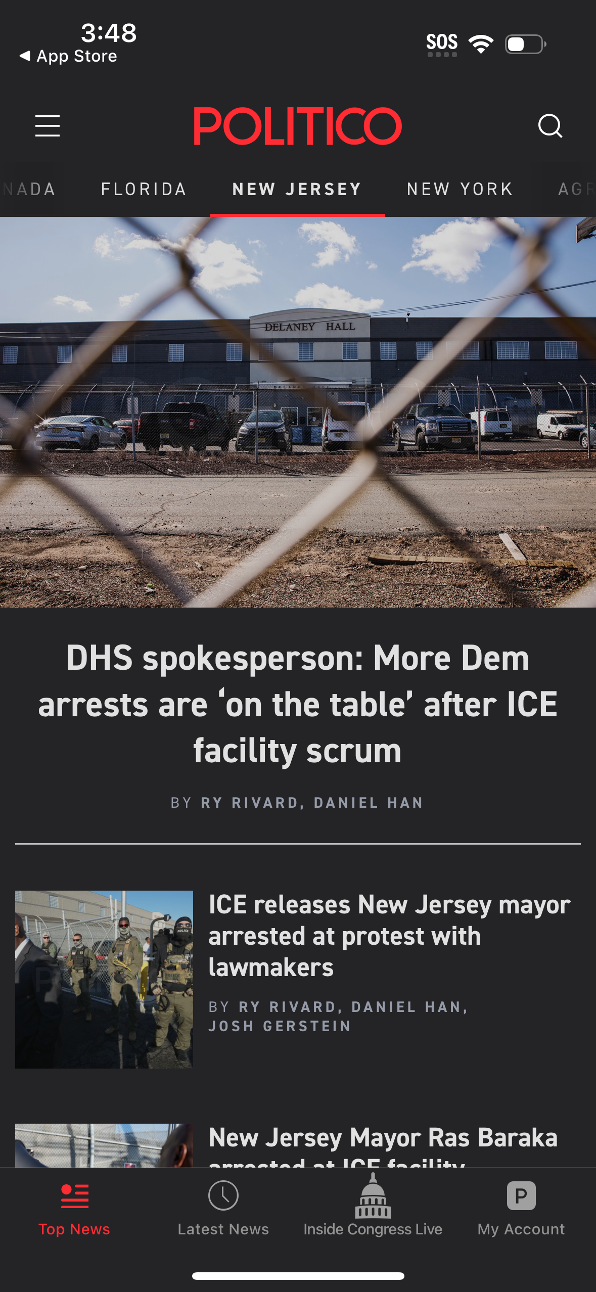politico app screenshot 26
