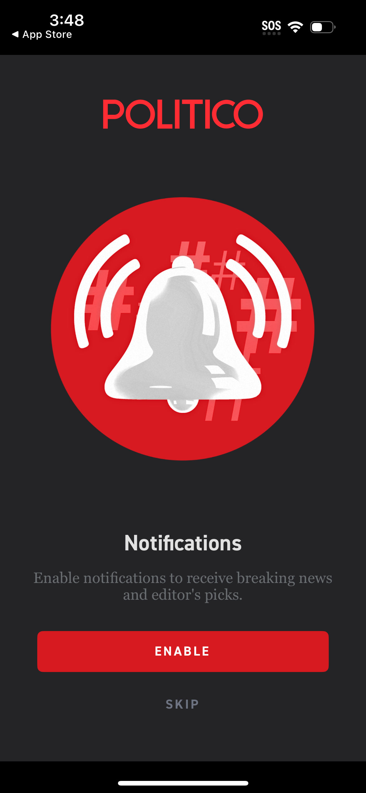politico app screenshot 34