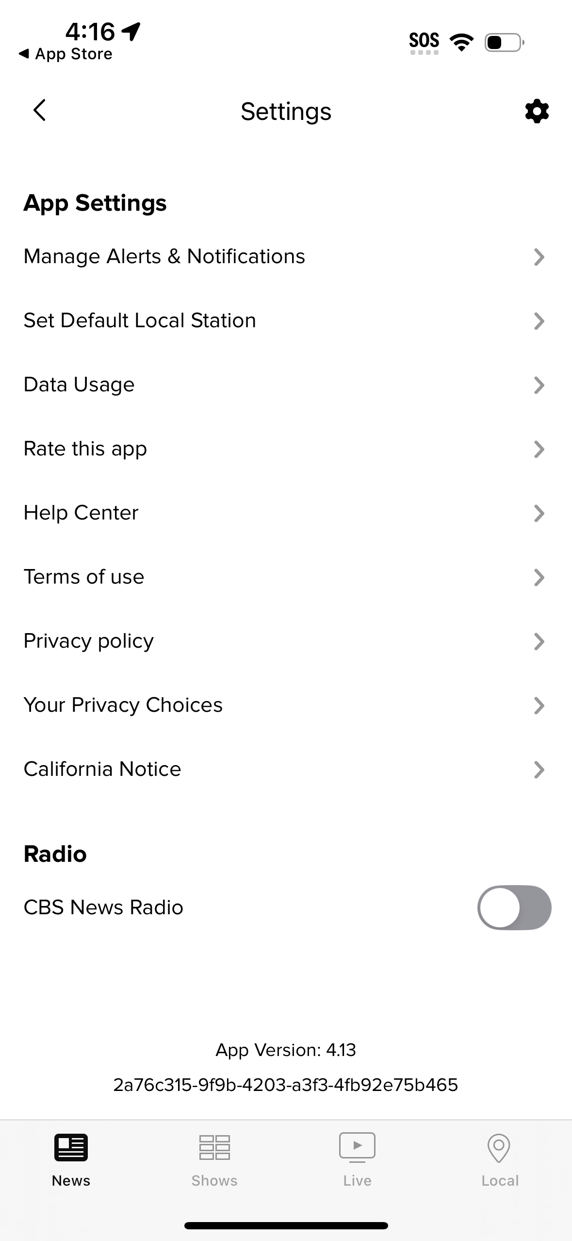 cbs-news app screenshot 15