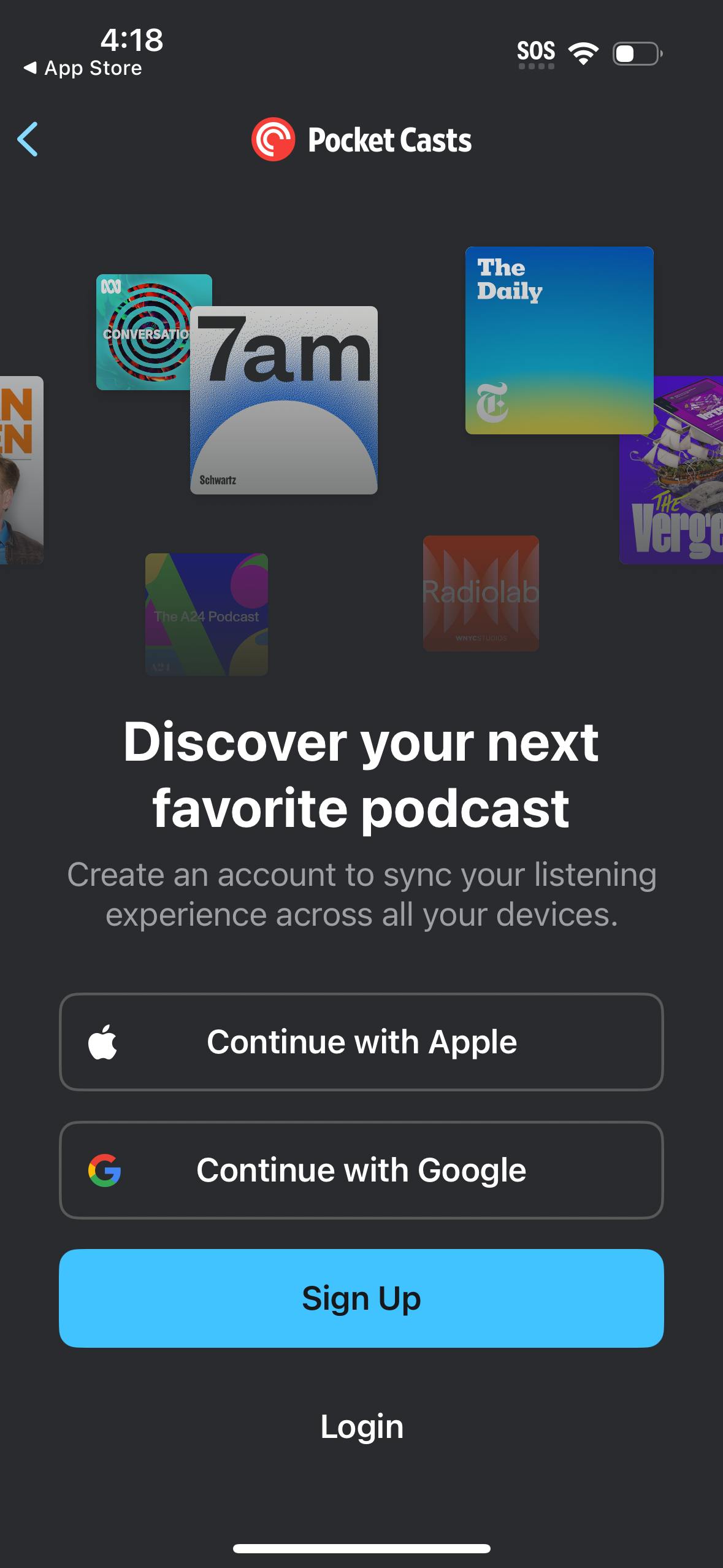 pocket-casts app screenshot 80