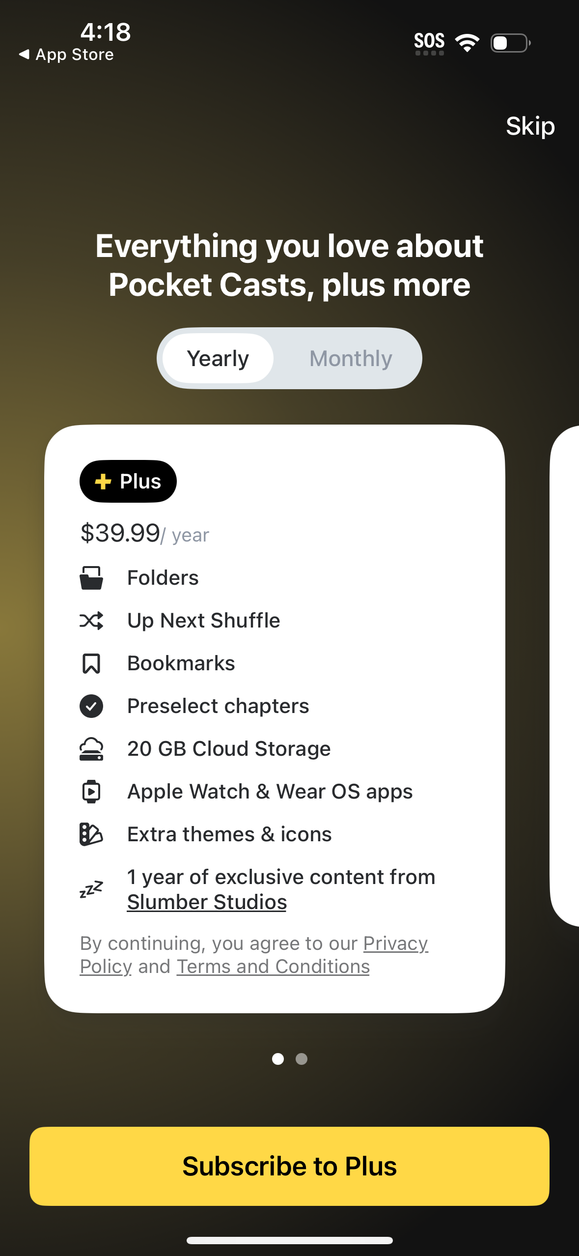 pocket-casts app screenshot 79