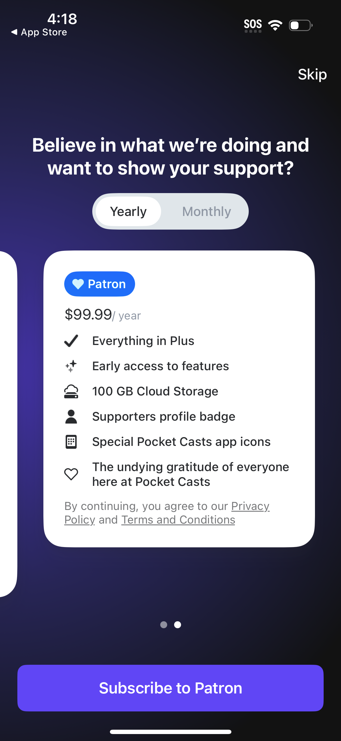 pocket-casts app screenshot 74