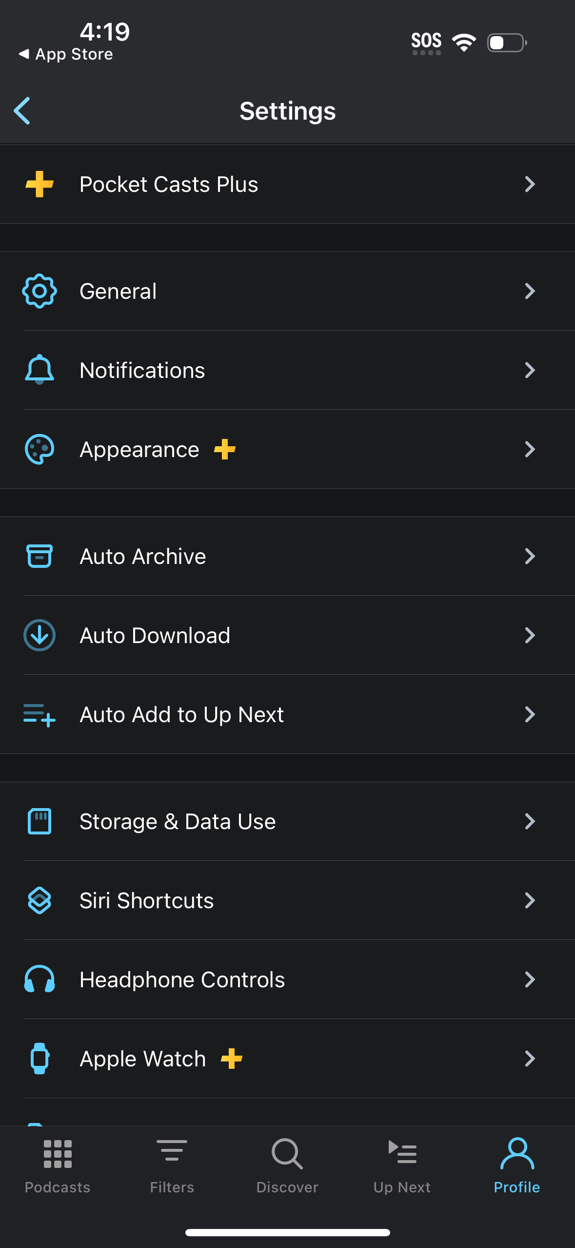 pocket-casts app screenshot 54