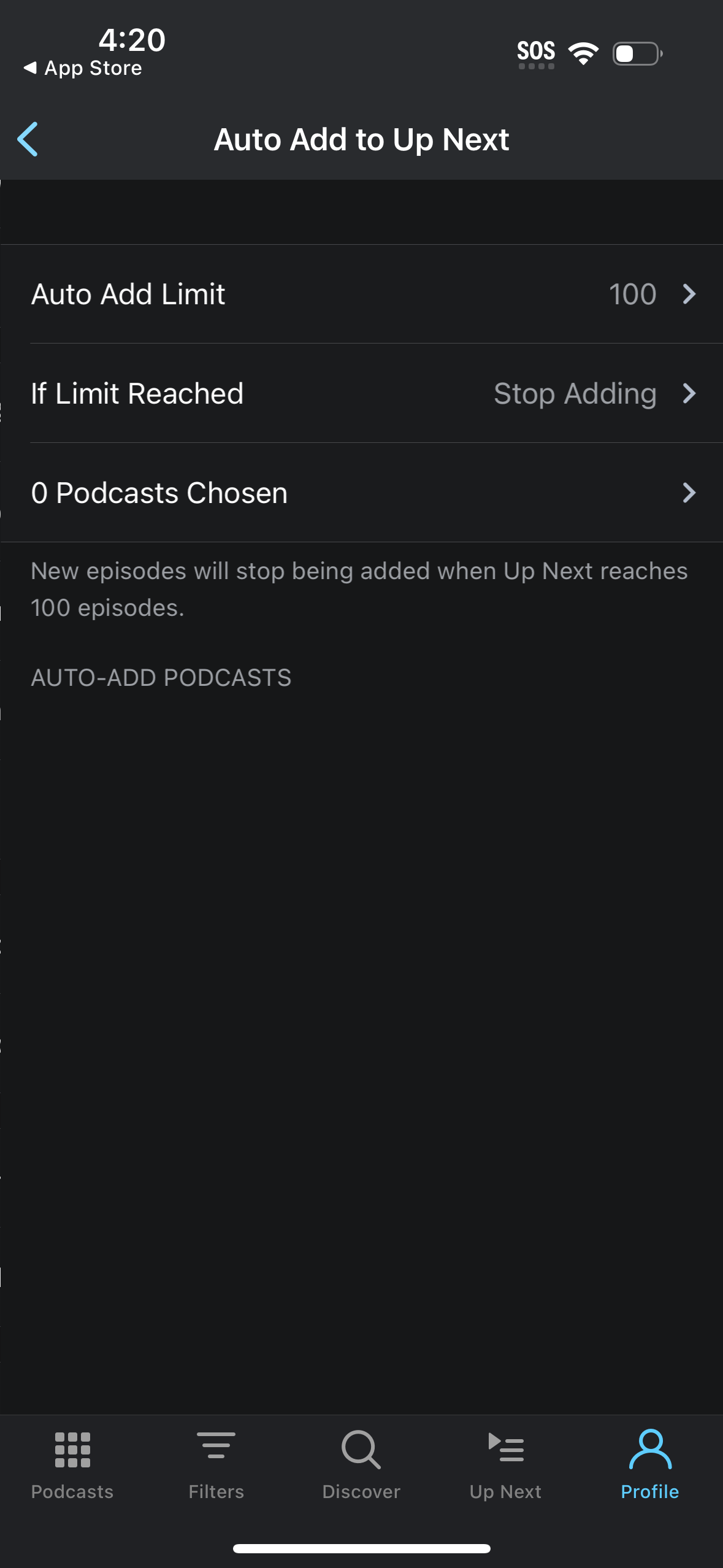 pocket-casts app screenshot 45