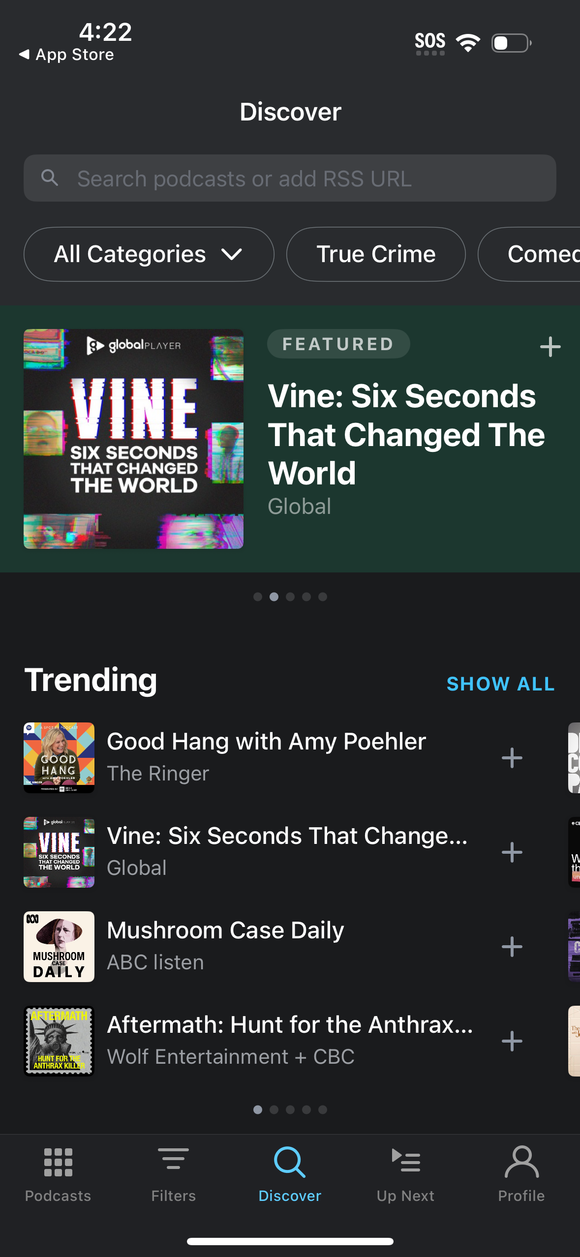 pocket-casts app screenshot 6