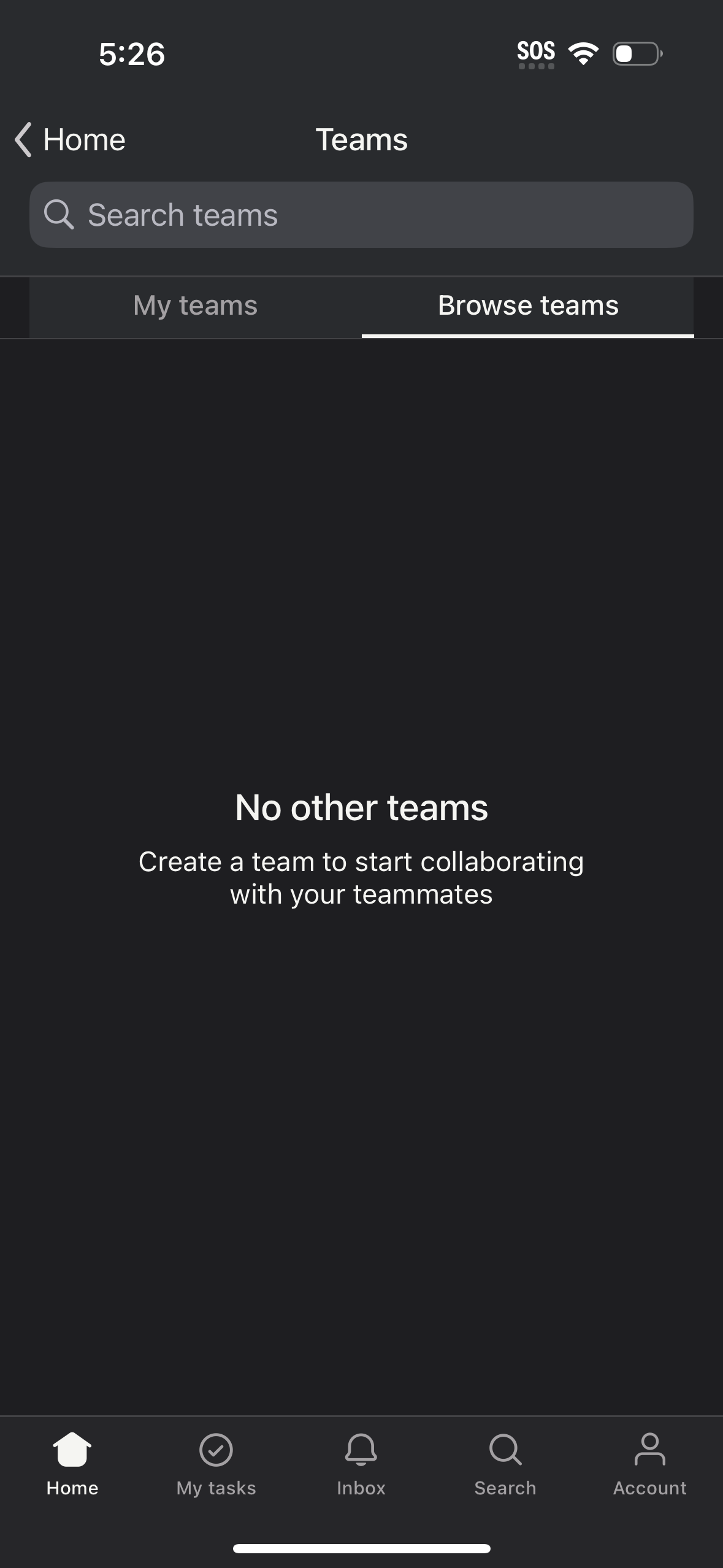 asana app screenshot 2