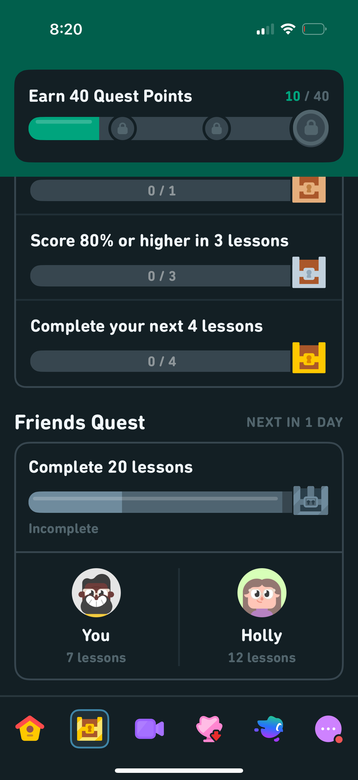 duolingo app screenshot 134