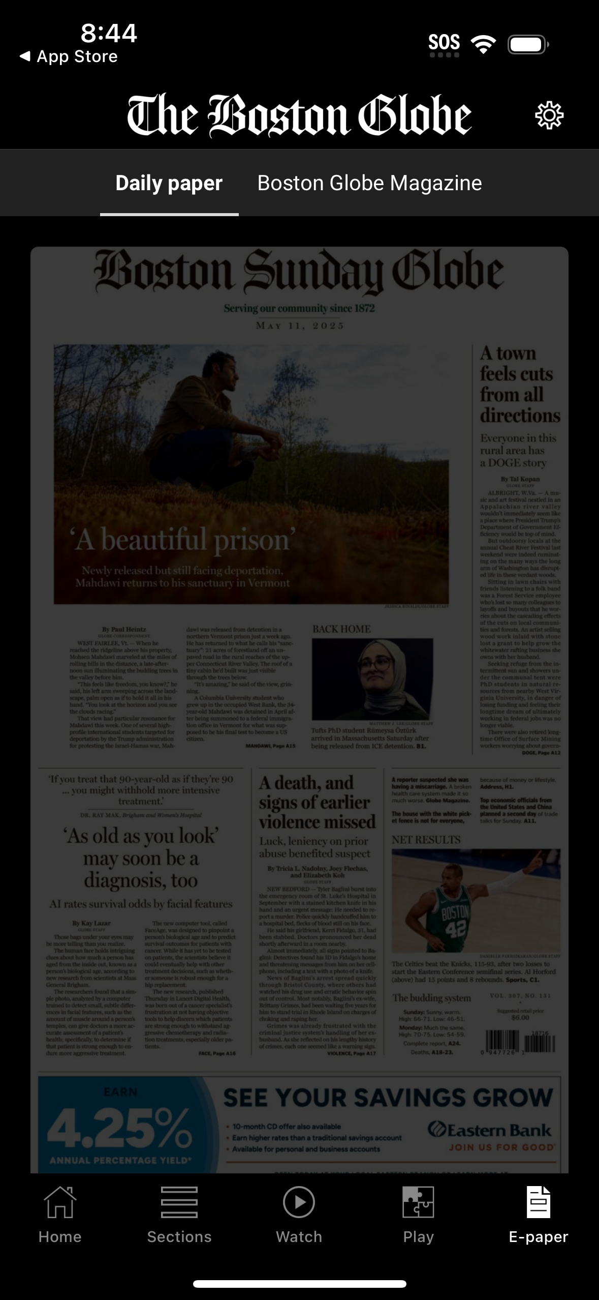 the-boston-globe app screenshot 3