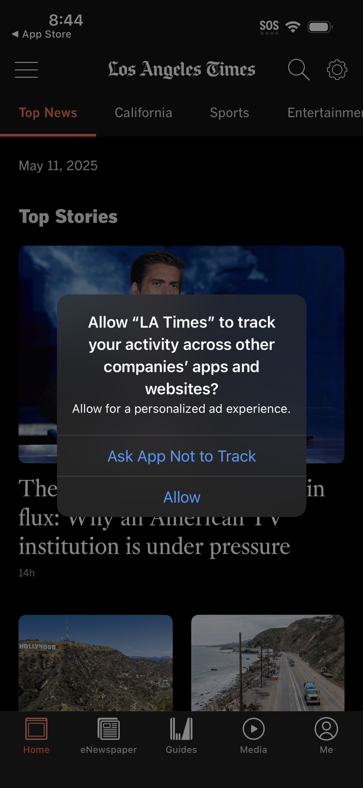 la-times app screenshot 22