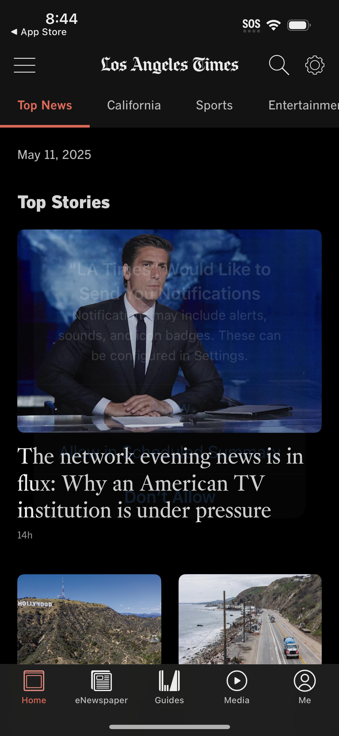 la-times app screenshot 20