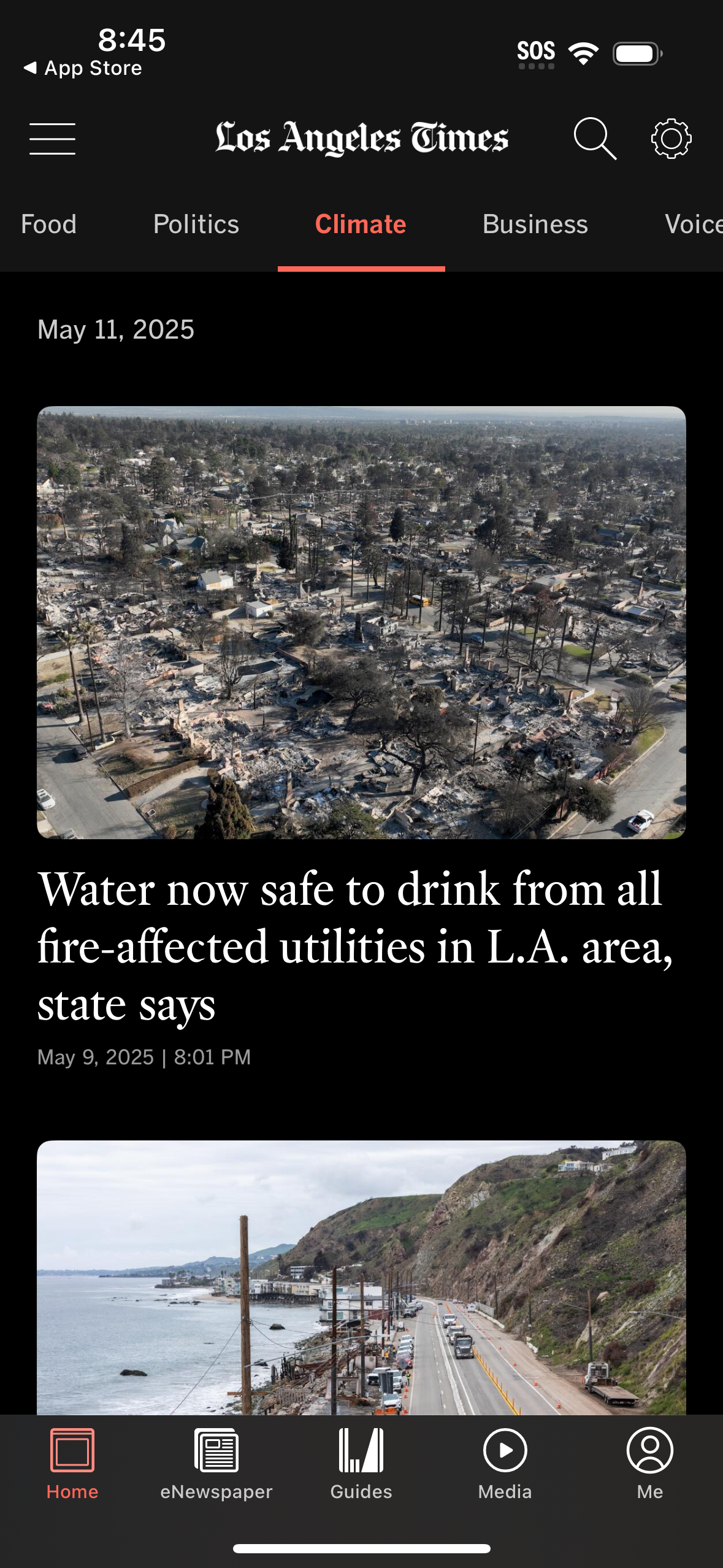 la-times app screenshot 12