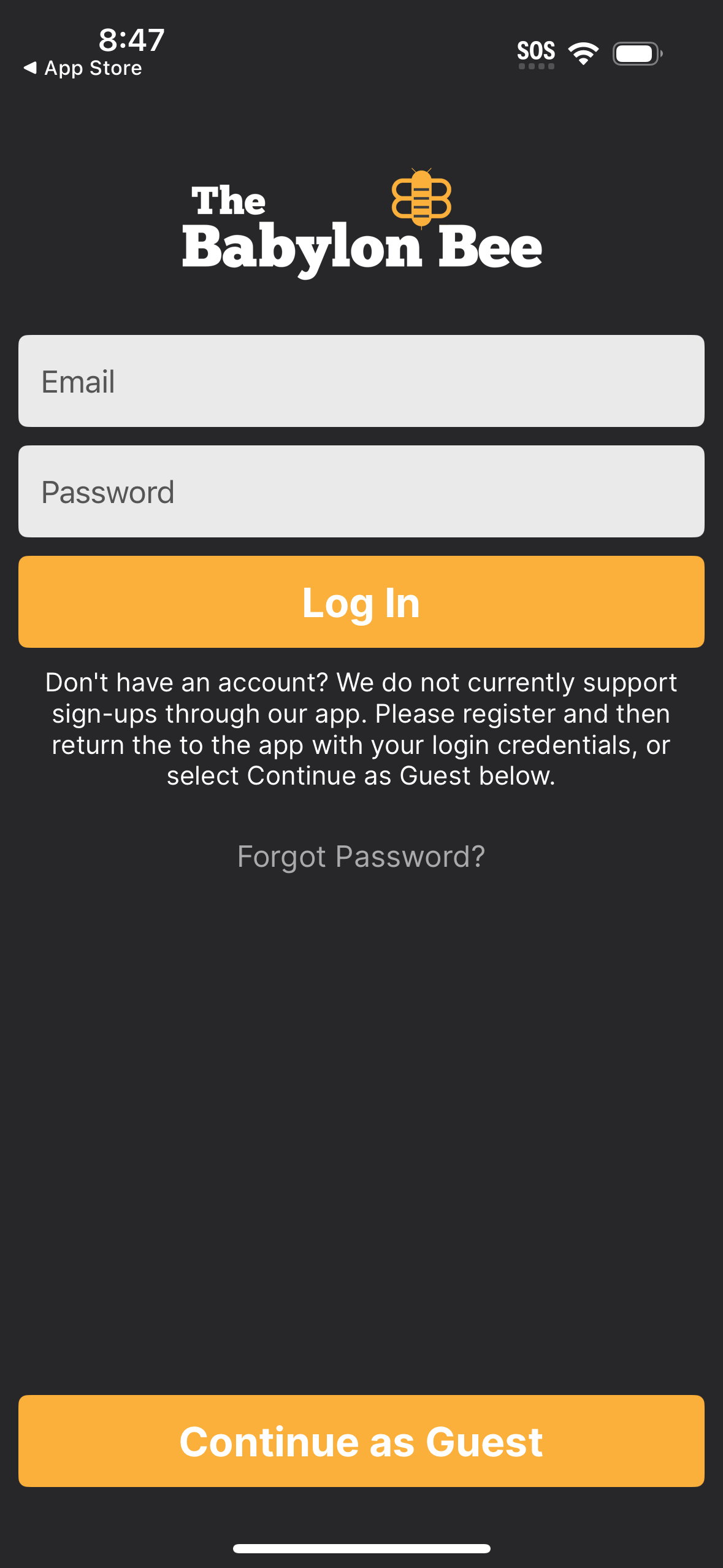 bee app screenshot 8