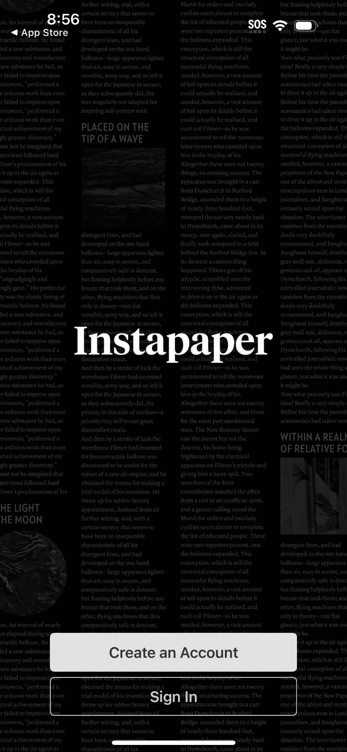 instapaper app screenshot 8