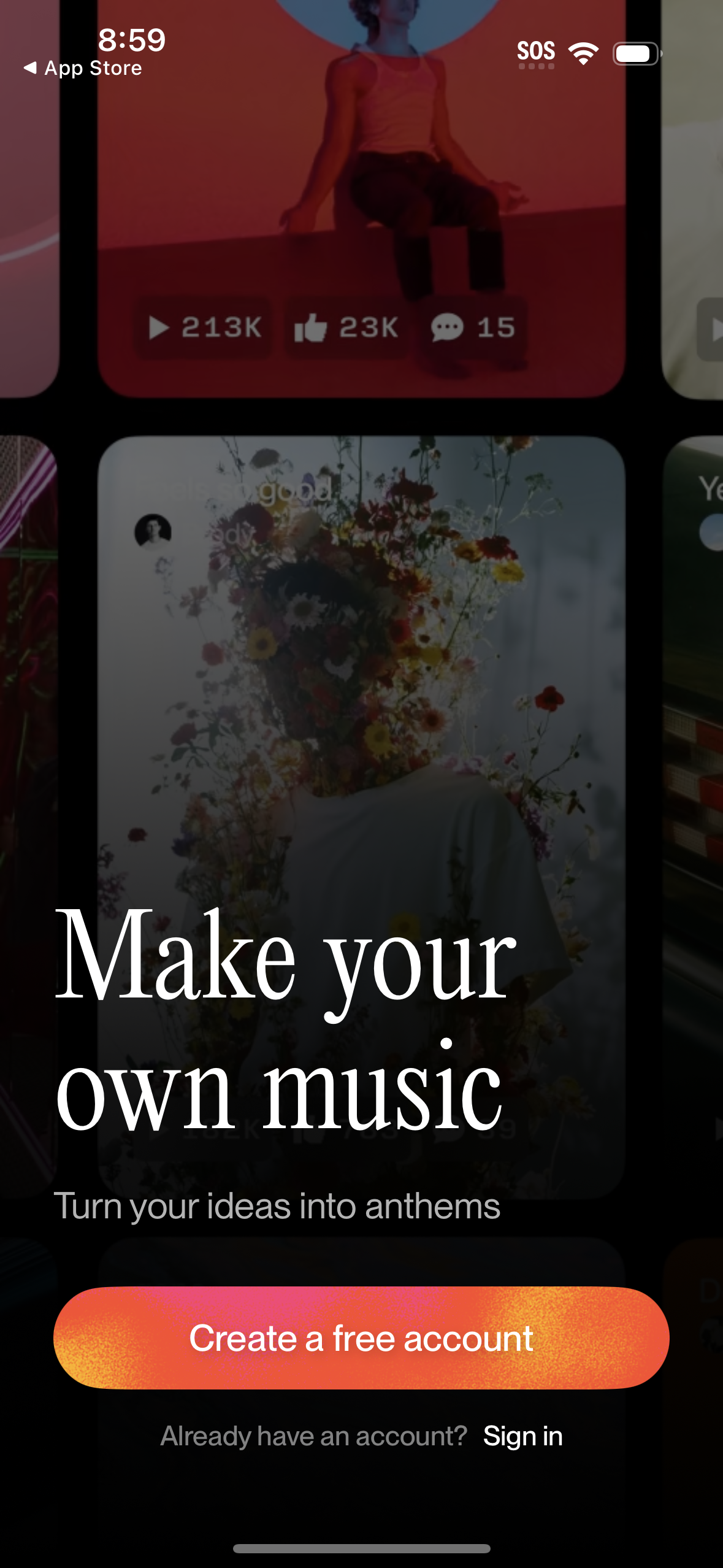 suno app screenshot 34