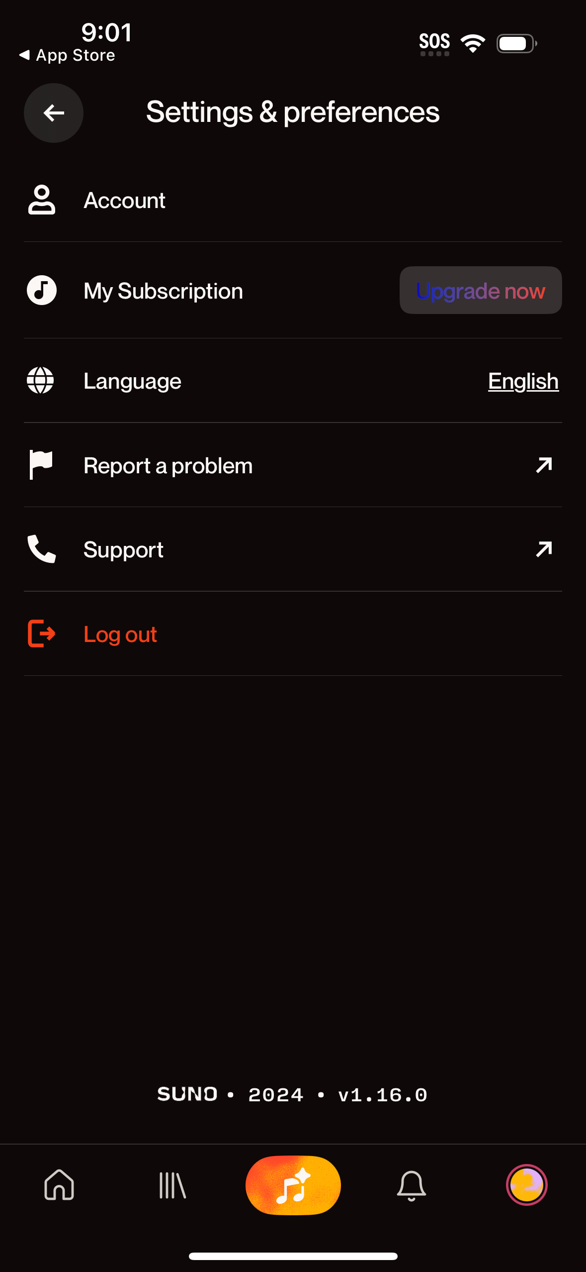 suno app screenshot 13