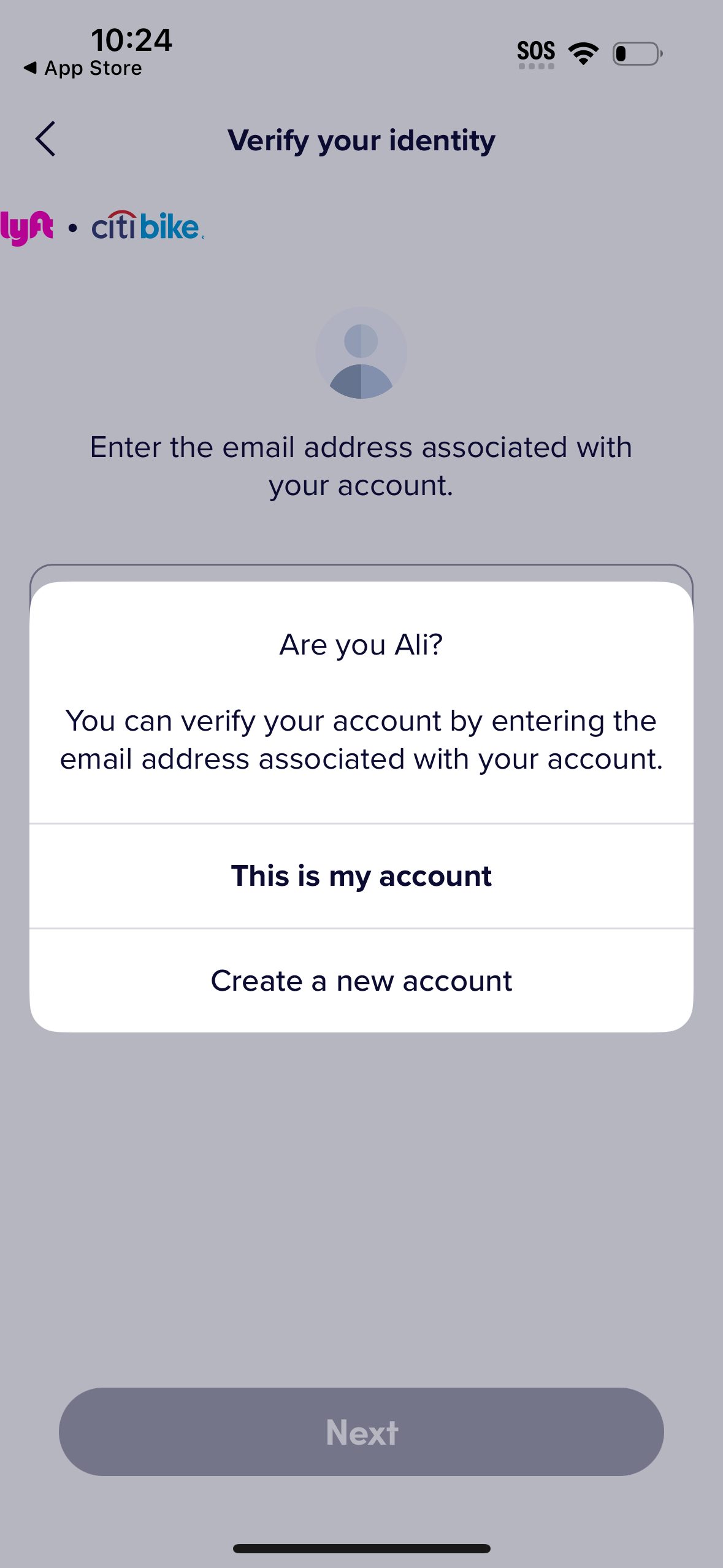 citibike app screenshot 17