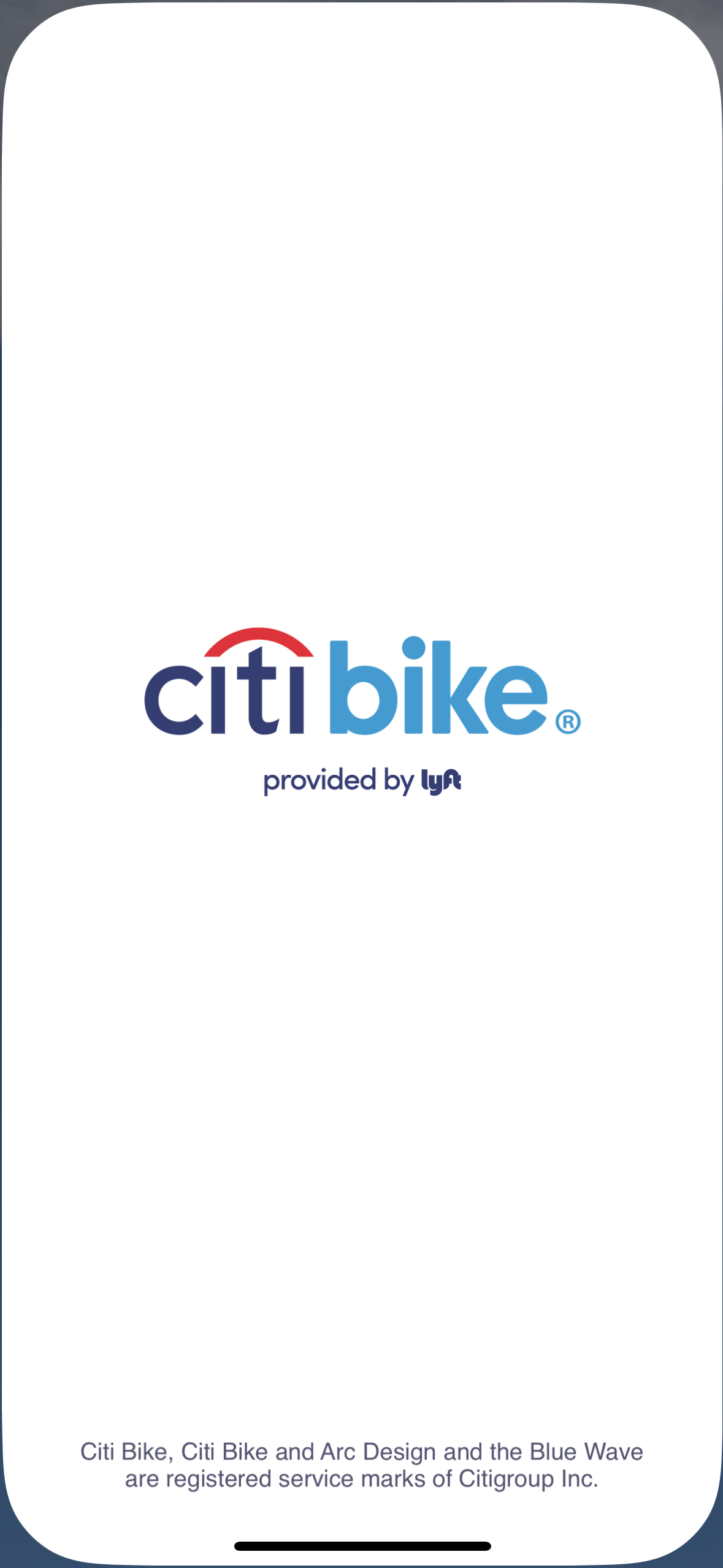 citibike app screenshot 20