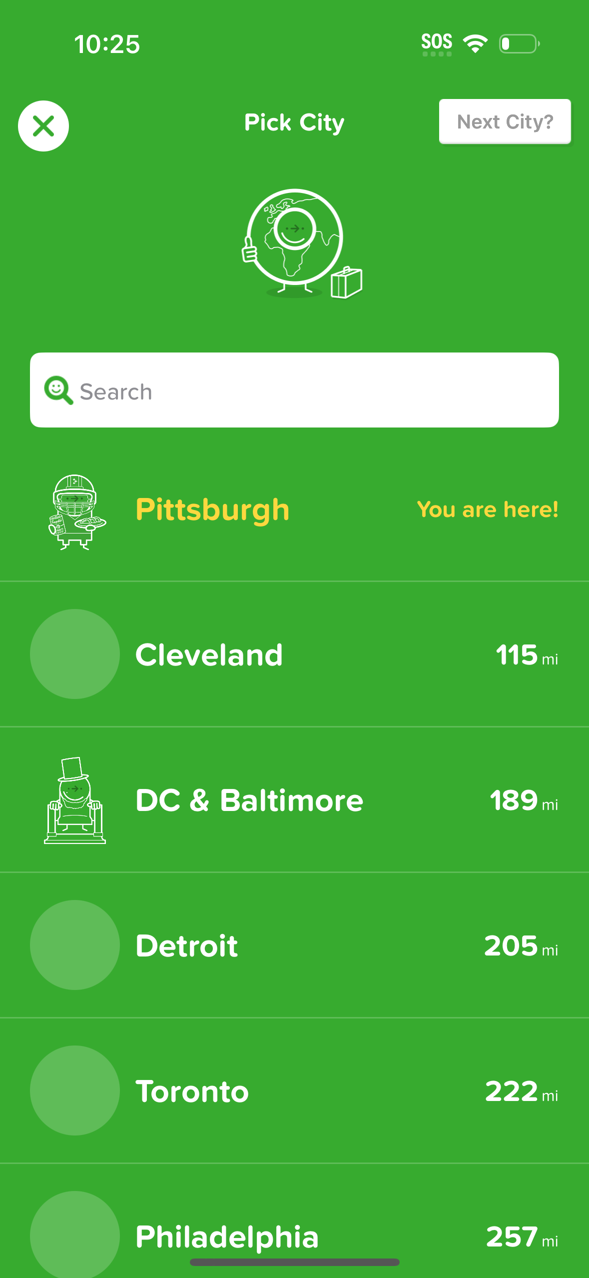 citymapper app screenshot 42
