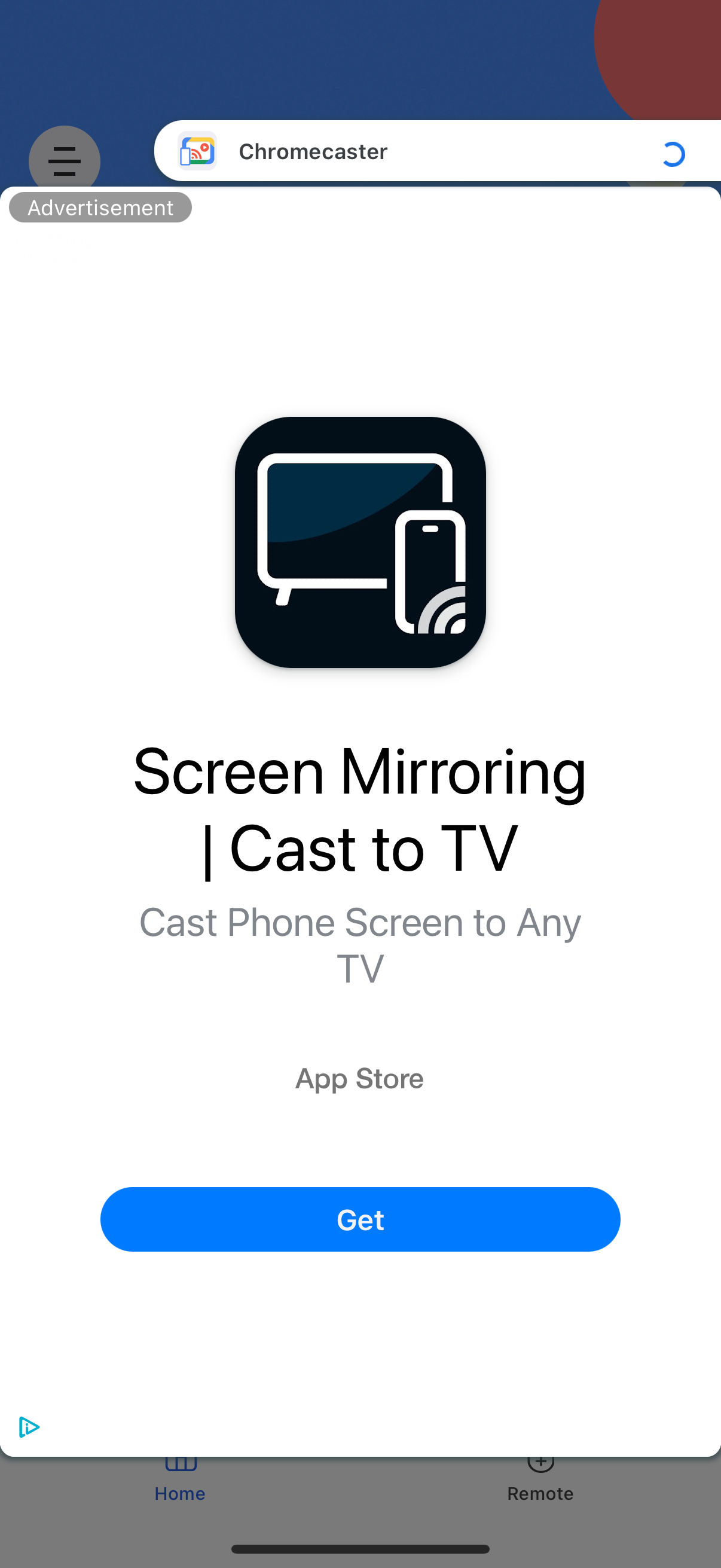 chromecaster app screenshot 3